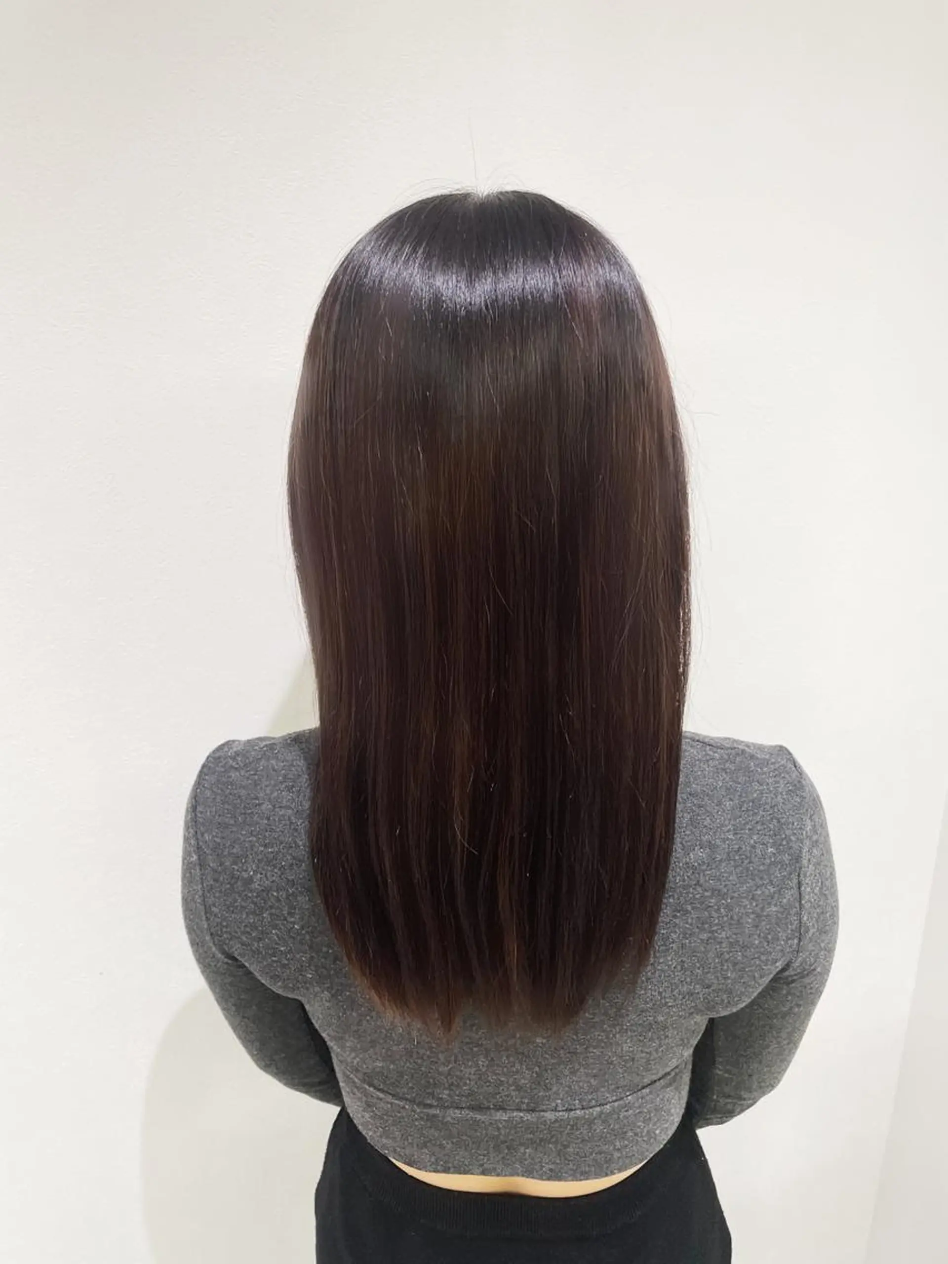 セミロング カラー かずや🍀/髪質改善 /艶髪カラー/眉毛のヘアスタイル