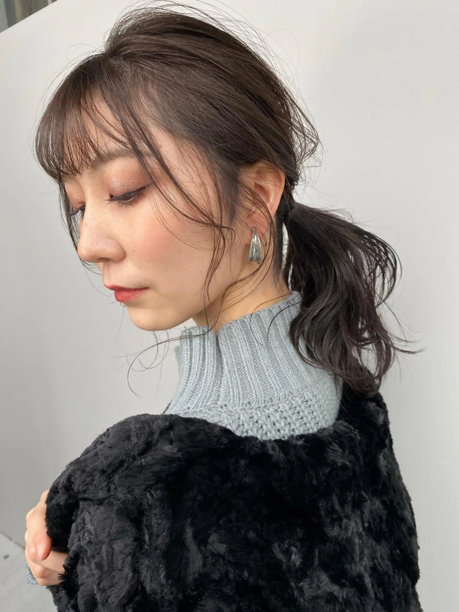 ミディアム カット ヘアカラー StellA所属・アートディレクター ワダヒサノリのヘアスタイル