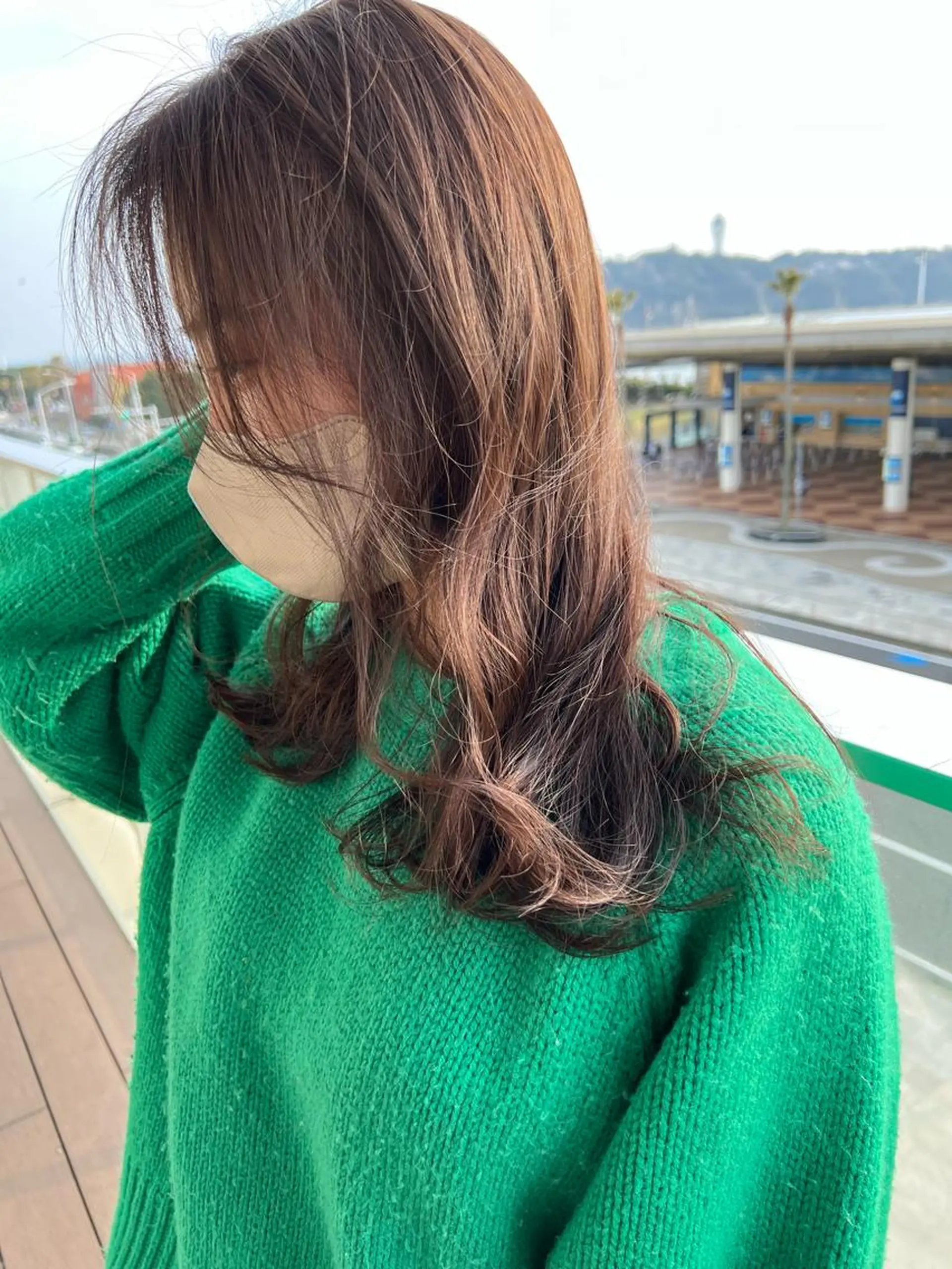 ロング カット ヘアカラー トリートメント 🌿MASATO 🌿韓国ヘアのヘアスタイル