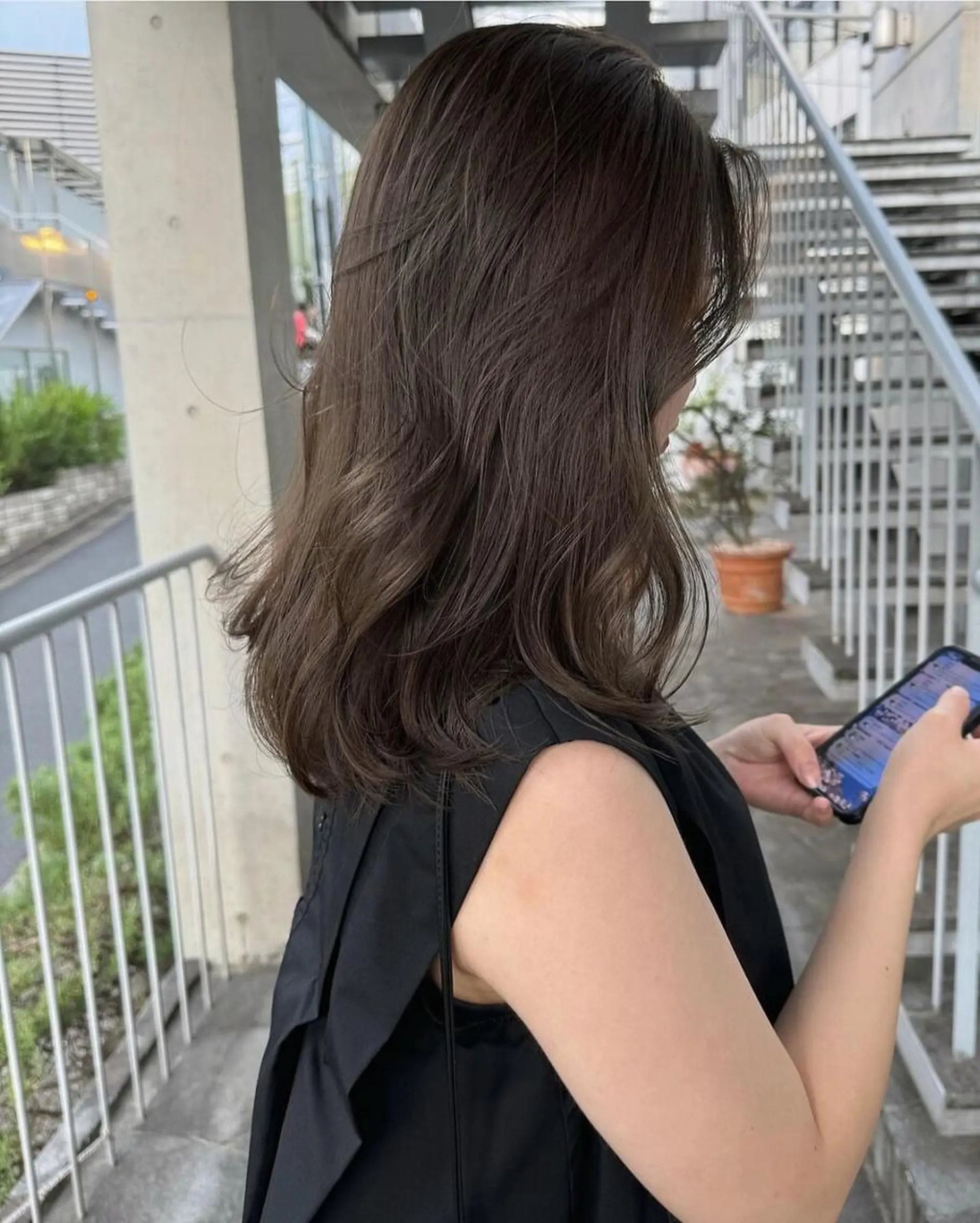 ロング 🎀韓国/艶髪/暗髪 🎀 柚月🫧立川駅のヘアスタイル