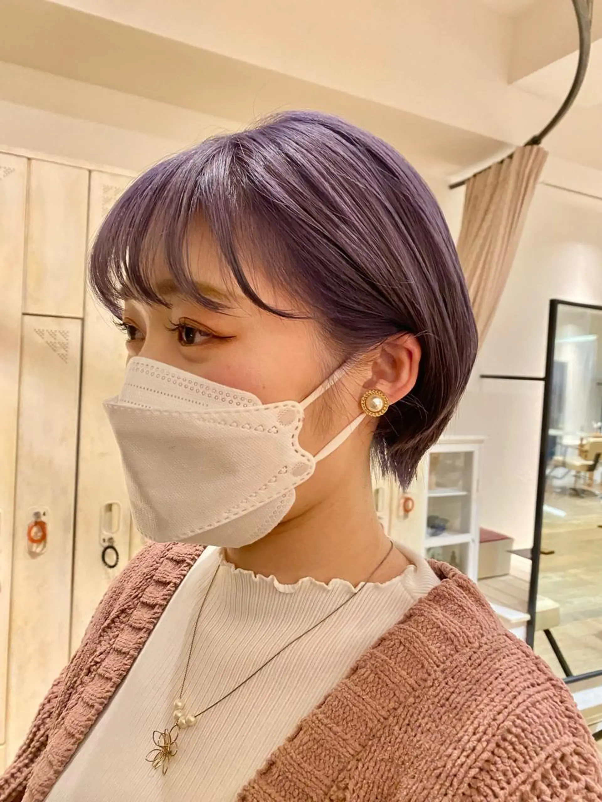 ショート カラー BELLA阿部野 TOMOMIのヘアスタイル