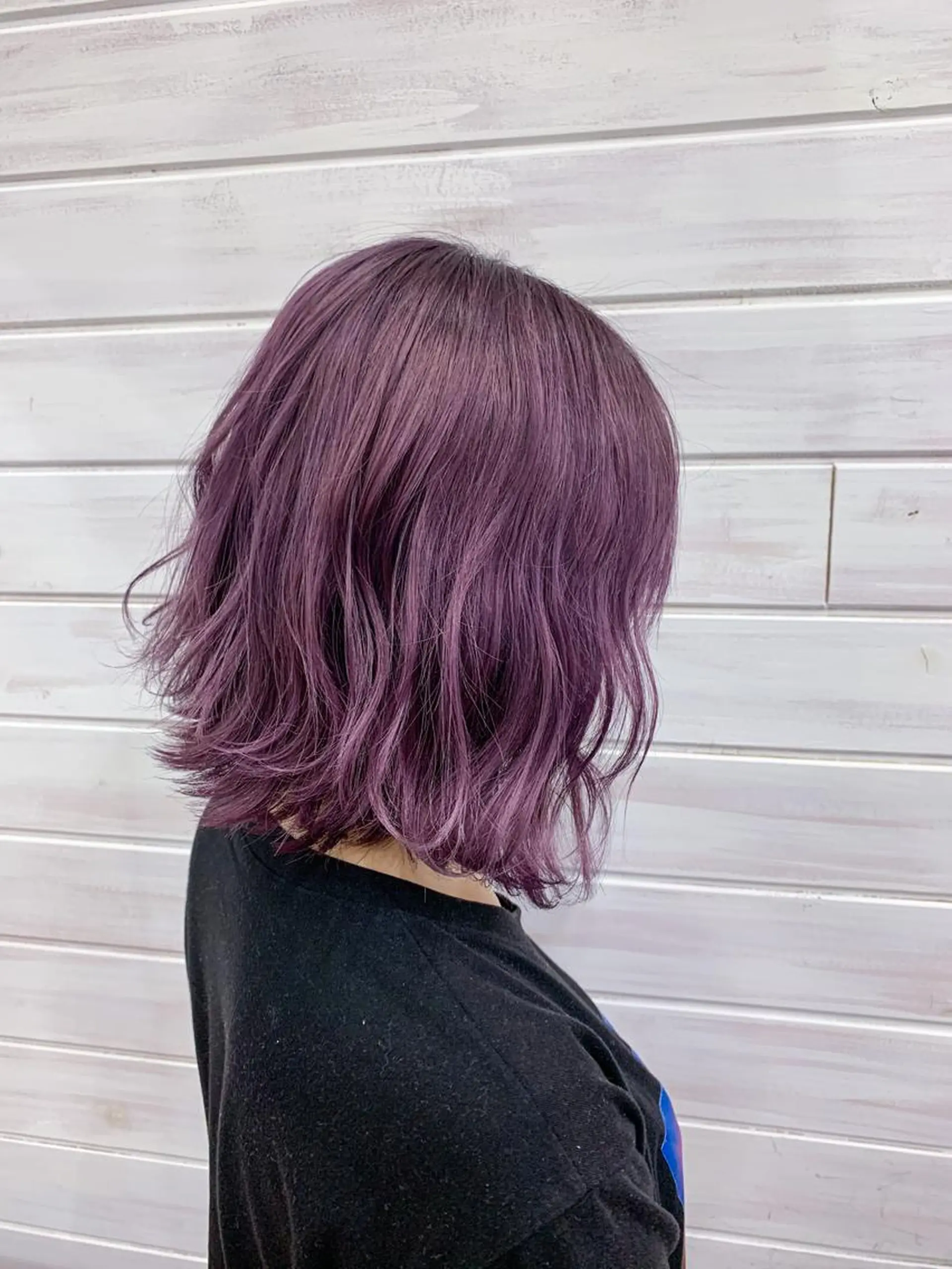 ミディアム カラー 縮毛矯正/髪質改善 /韓国風　山川春輝のヘアスタイル