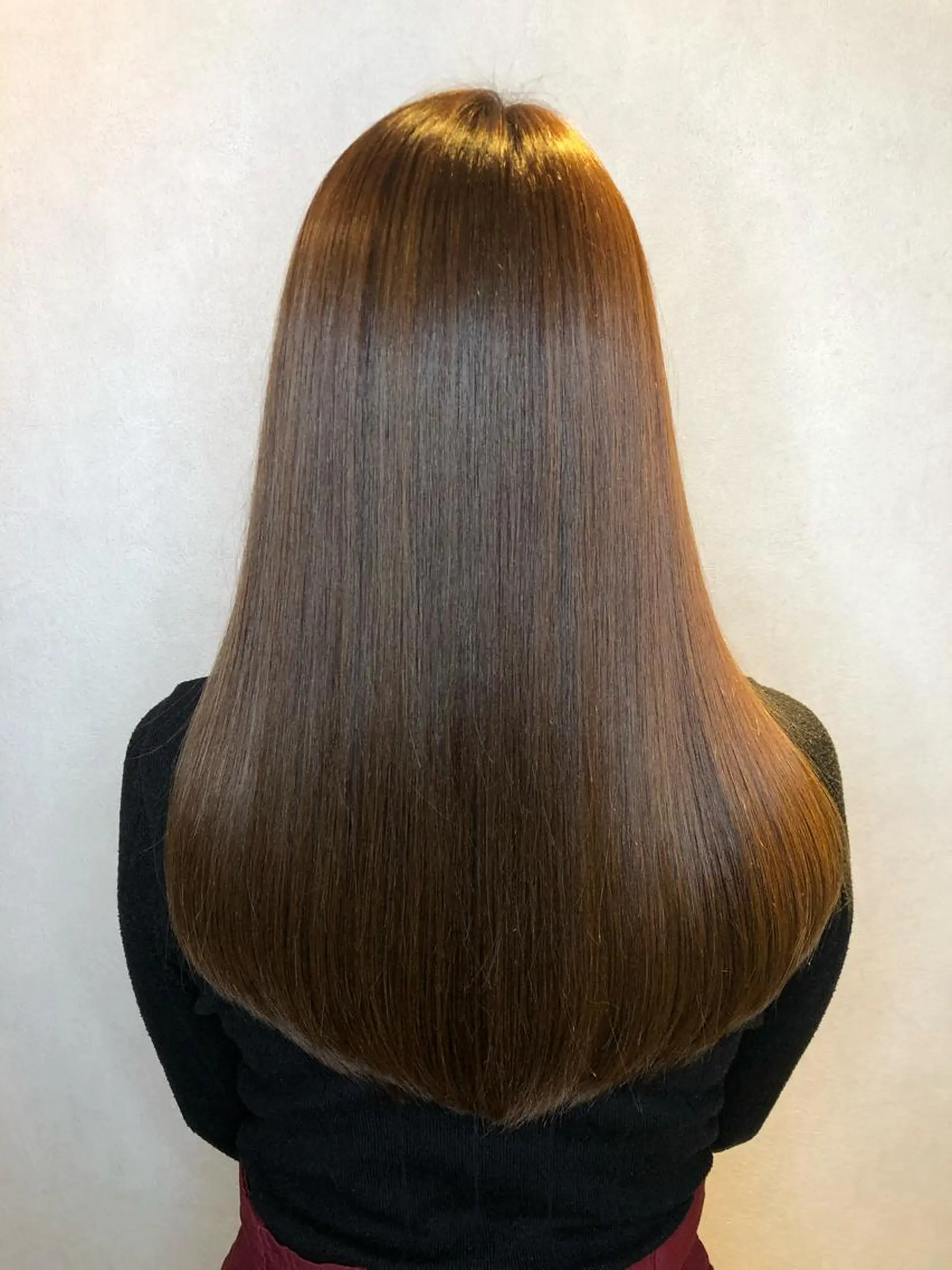 ロング カット トリートメント 韓国風/オシャレ /縮毛矯正/滝口琴未のヘアスタイル