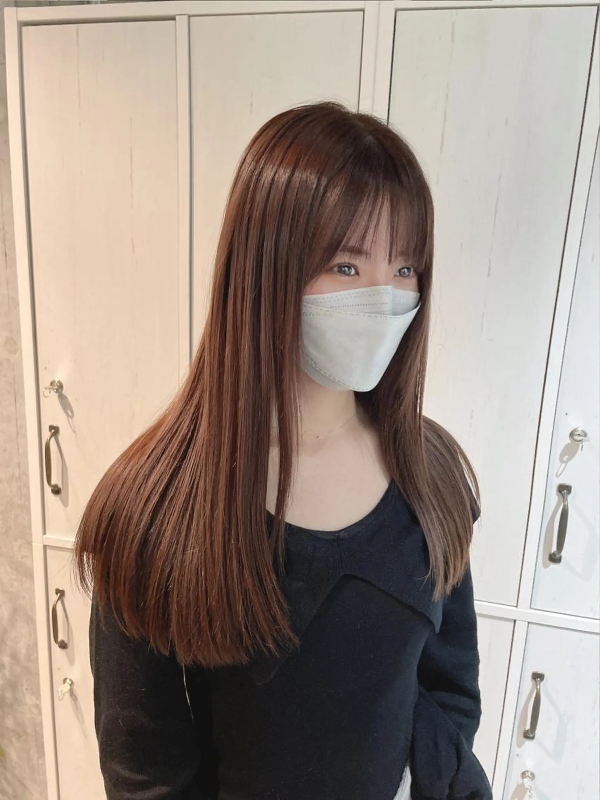 セミロング ［パサつき改善］＊ 髪質改善ケアサロン＊のヘアスタイル