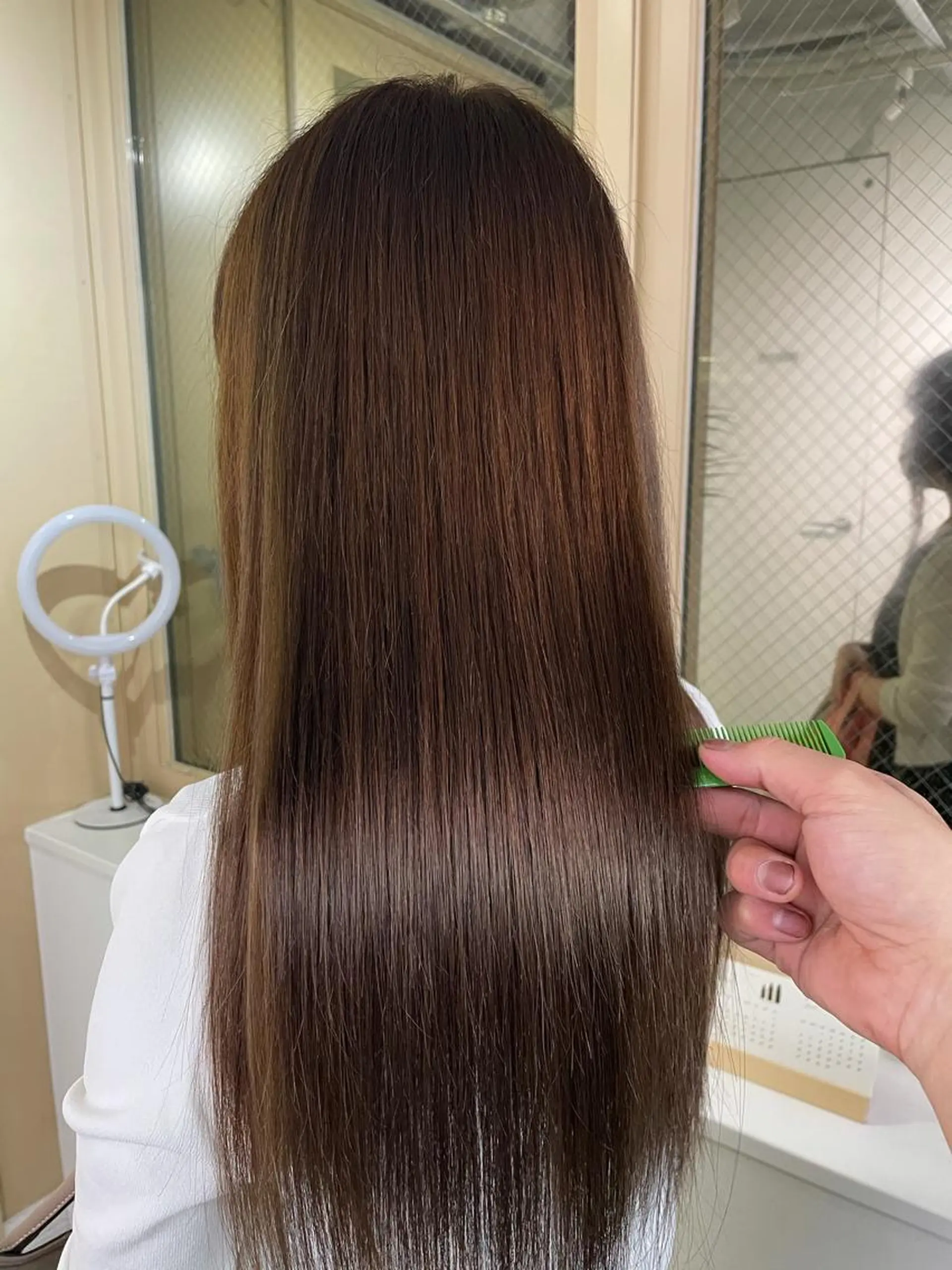 ミディアム カラー ヘアカラー エクステ 🌈プルエクステ& ハイトーン🌈関飛鳥のヘアスタイル