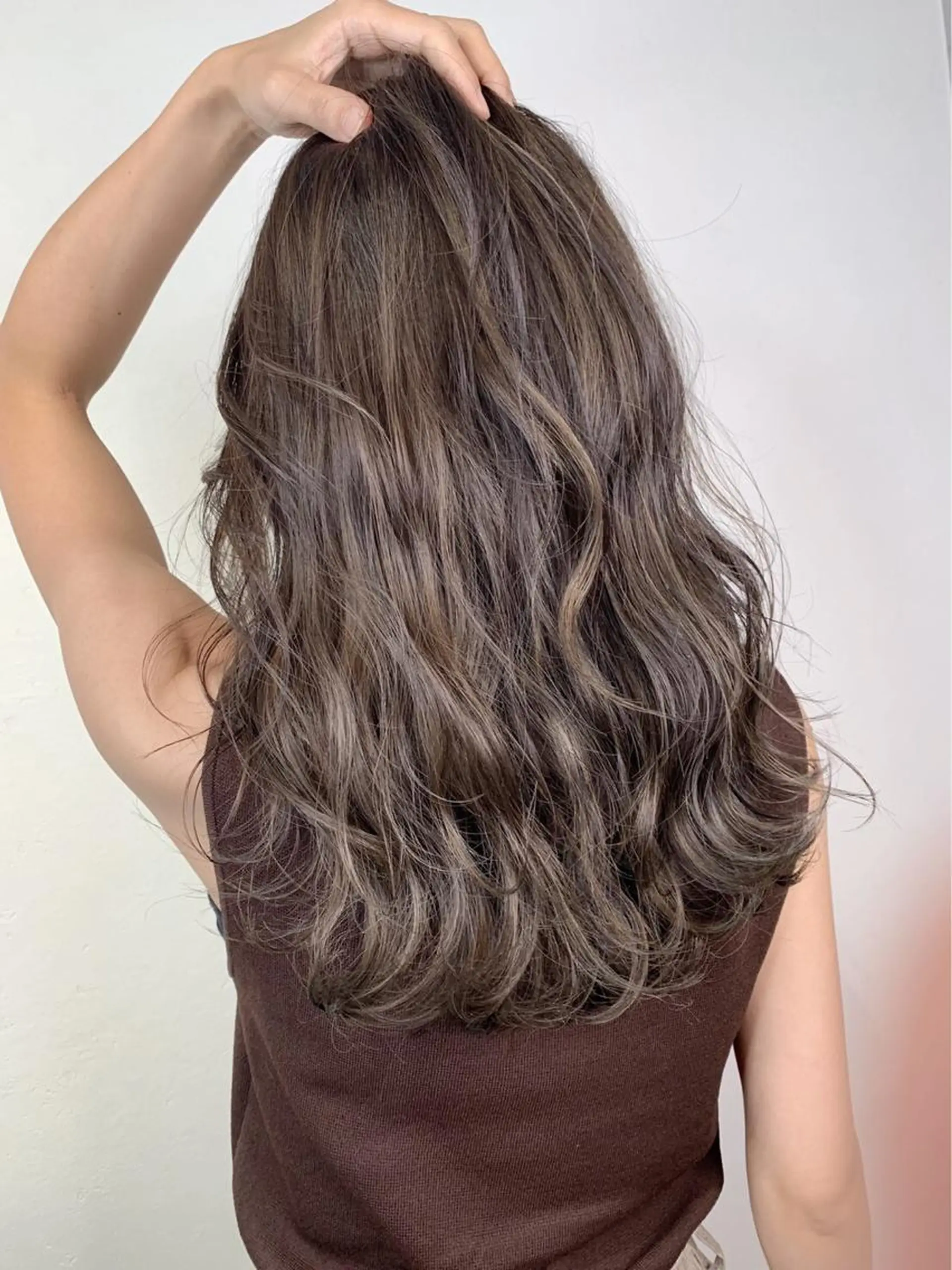 ロング カラー ヘアカラー トリートメント motion所属・FUKUNAGA YUのヘアスタイル