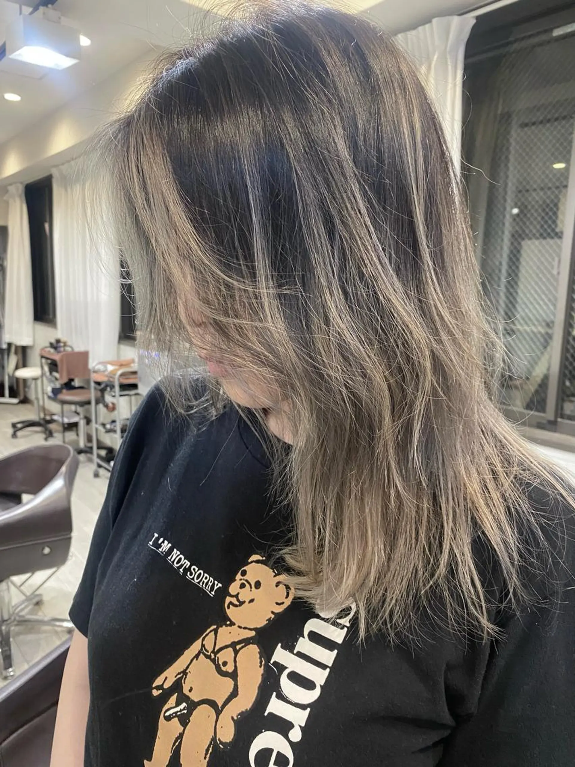 セミロング レイヤーカット ALPHA  HAIR所属・西院/ TAKAのヘアスタイル