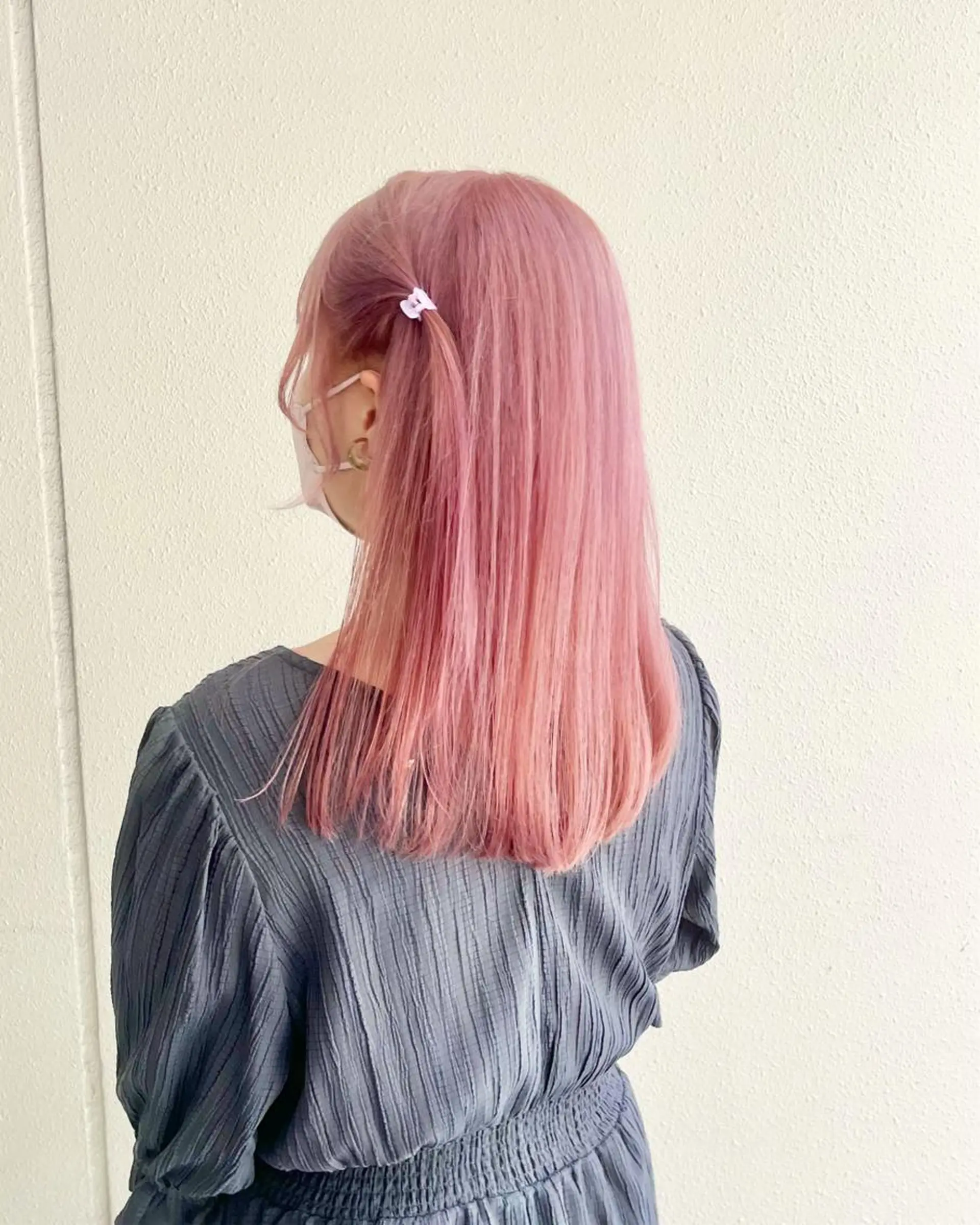 セミロング カラー ヘアアレンジ ヘアカラー トリートメント 🎀taro ブリーチなしカラーのヘアスタイル