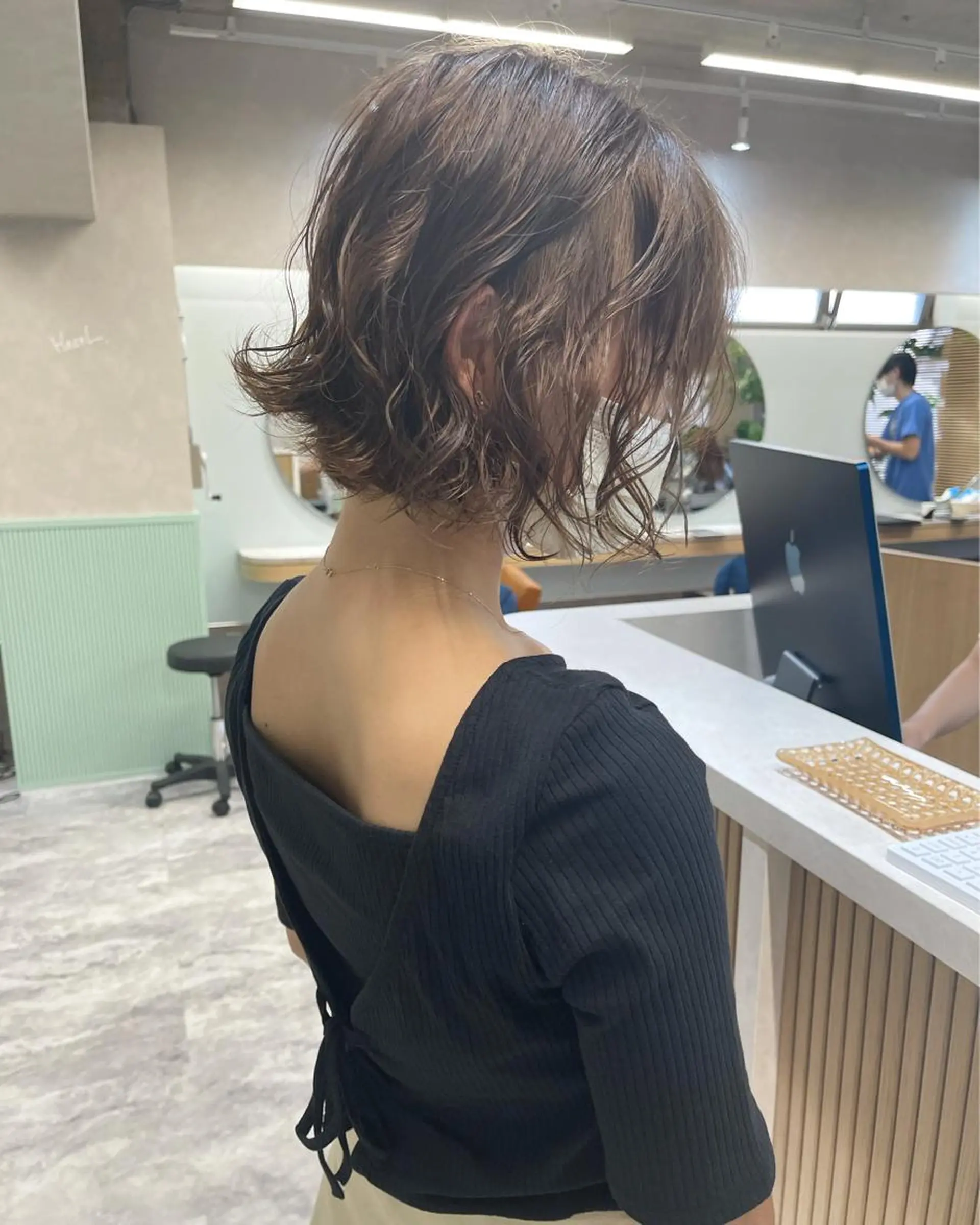 ショート パーマ ヘアアレンジ Peyp所属・早瀬 裕之のヘアスタイル
