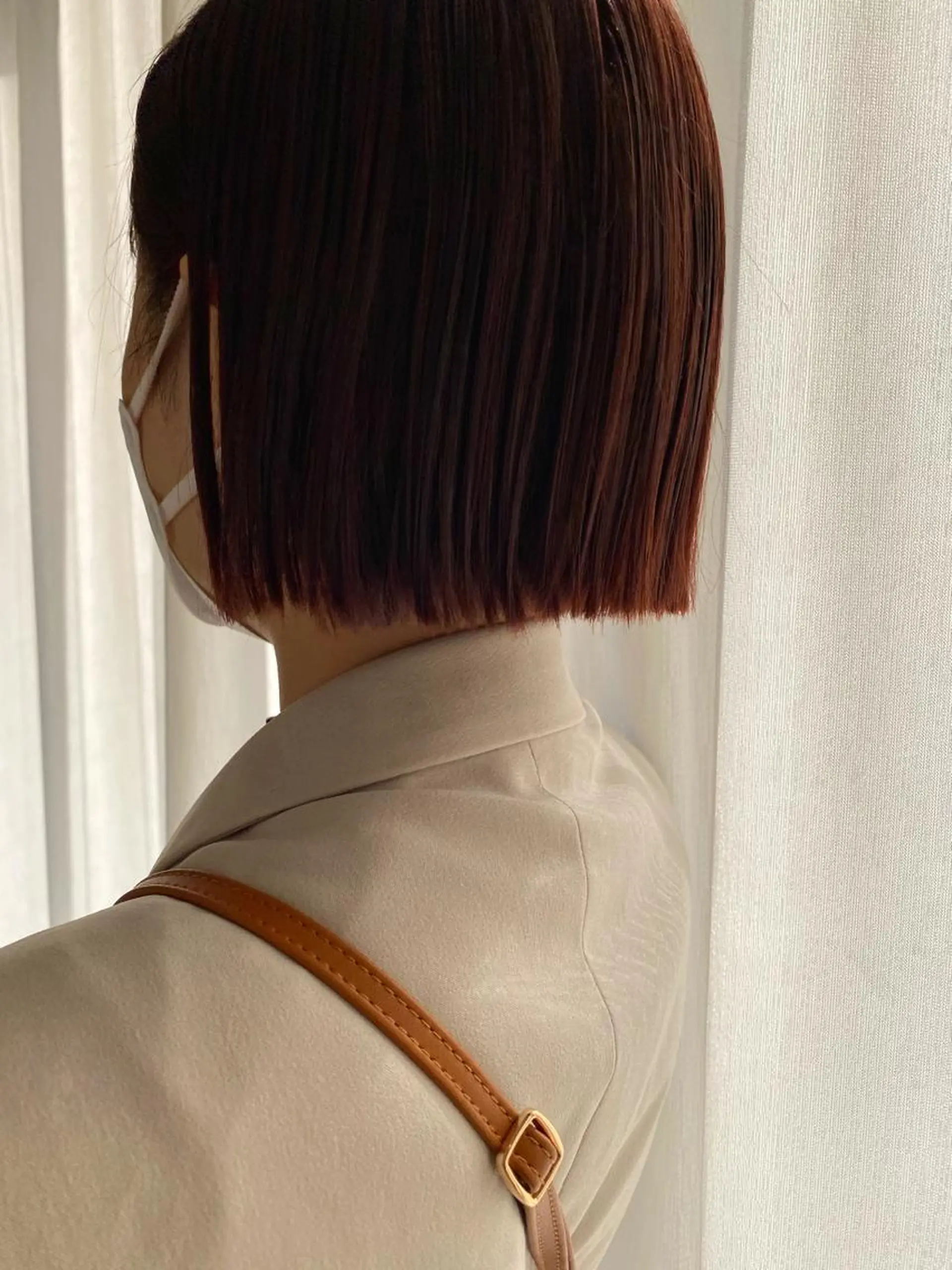 ショート カラー ヘアアレンジ ブラウンカラー レッドカラー レッドブラウン cecil hair 難波店所属・髪質改善透明感カラー /SHOGO☀️のヘアスタイル