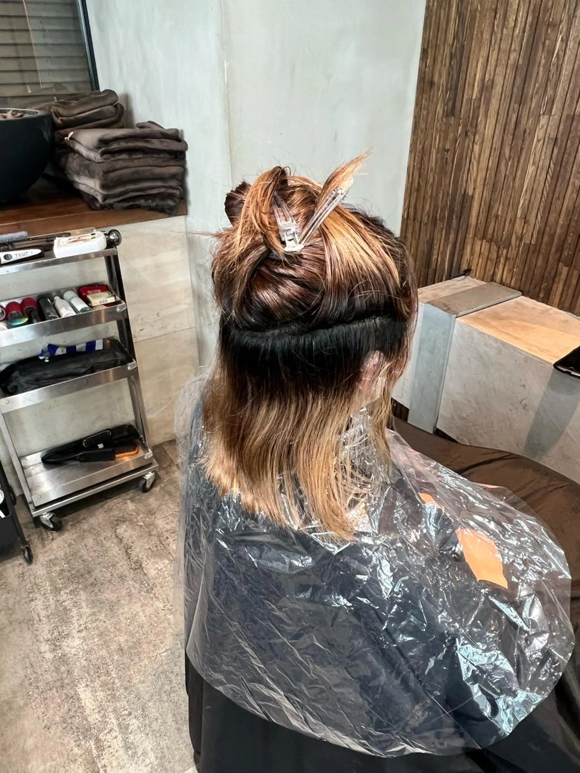 ミディアム カラー ✨髪質改善 縮毛矯正 艶髪 立川 コウキ✨のヘアスタイル