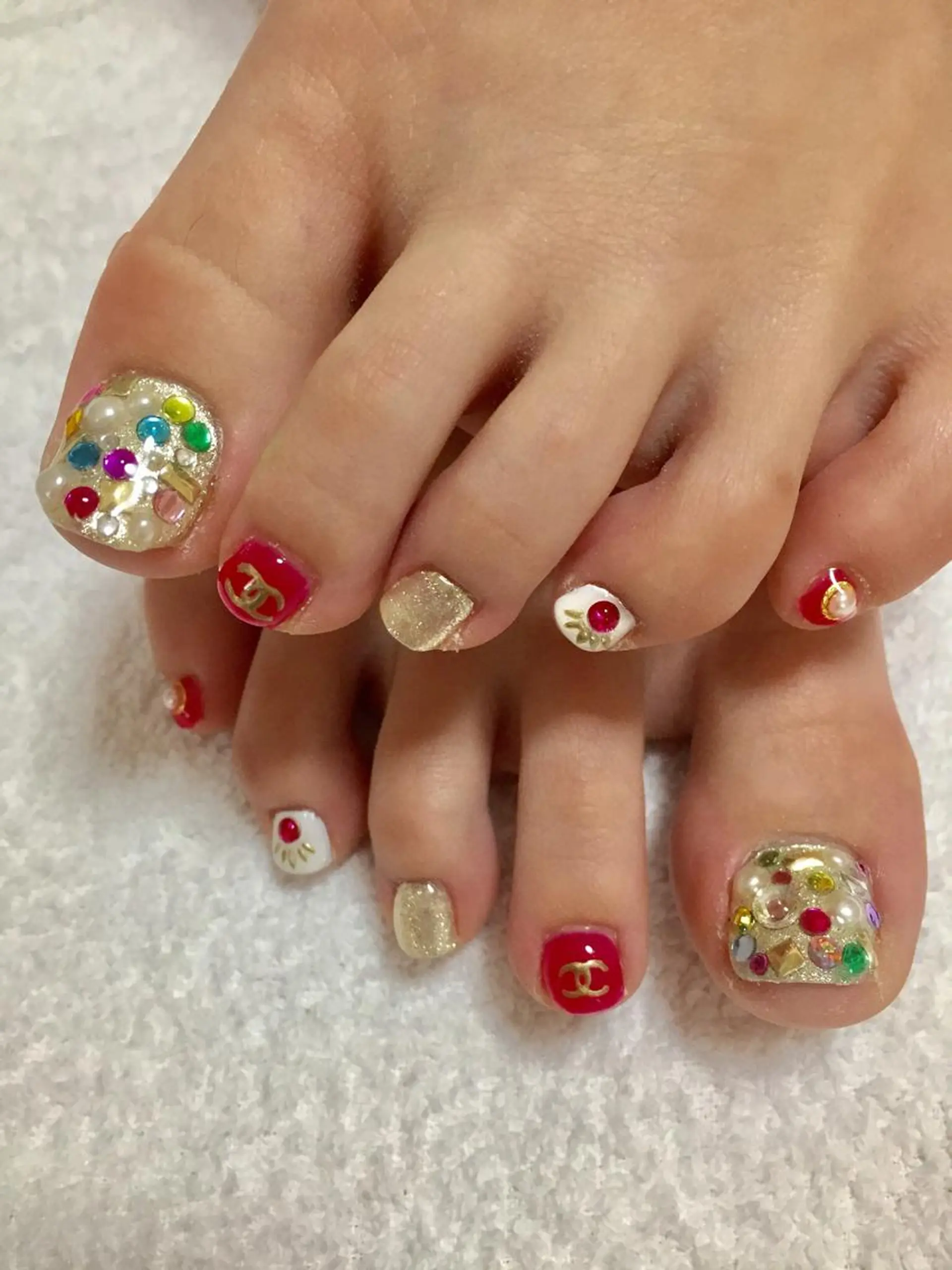 ネイル フットネイル KASUMI♡ Nailのネイルデザイン