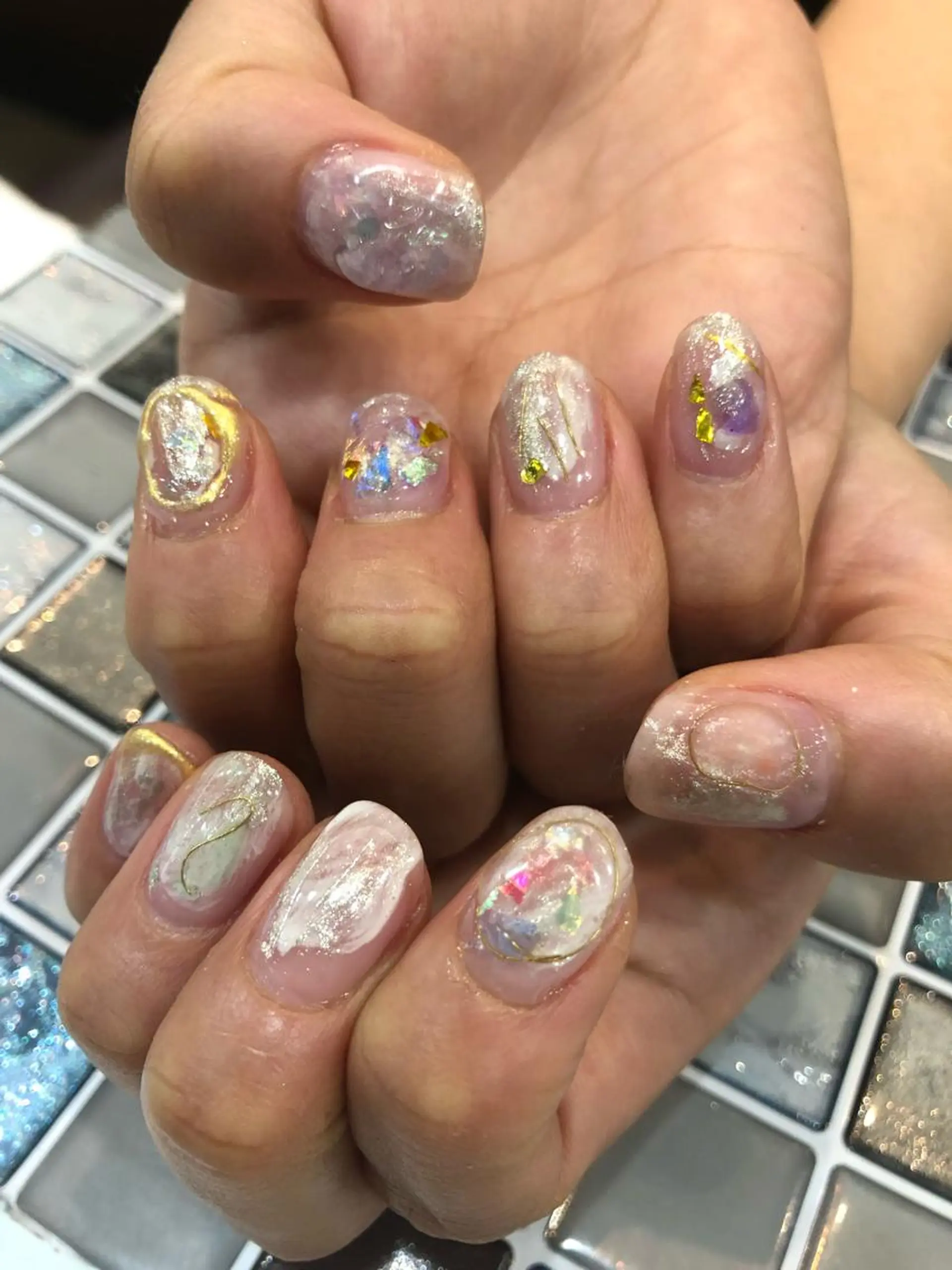 ネイル 🧸プルエクステ❤︎ ネイルKAO🧸のヘアスタイル