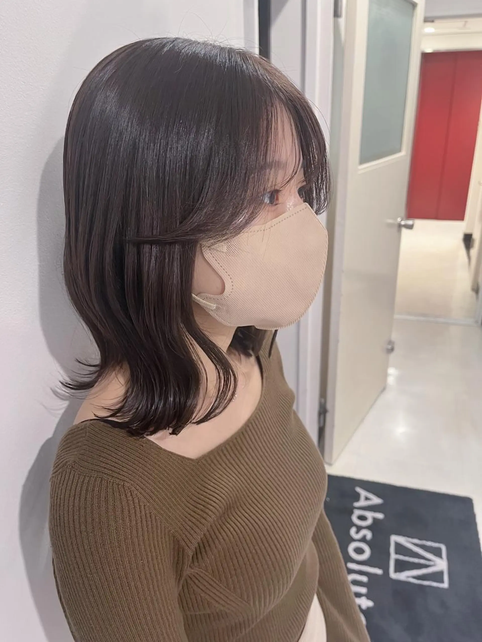 ミディアム カラー ヘアアレンジ カット ヘアカラー トリートメント 🤍清楚系 韓国レイヤー🤍拓朗のヘアスタイル