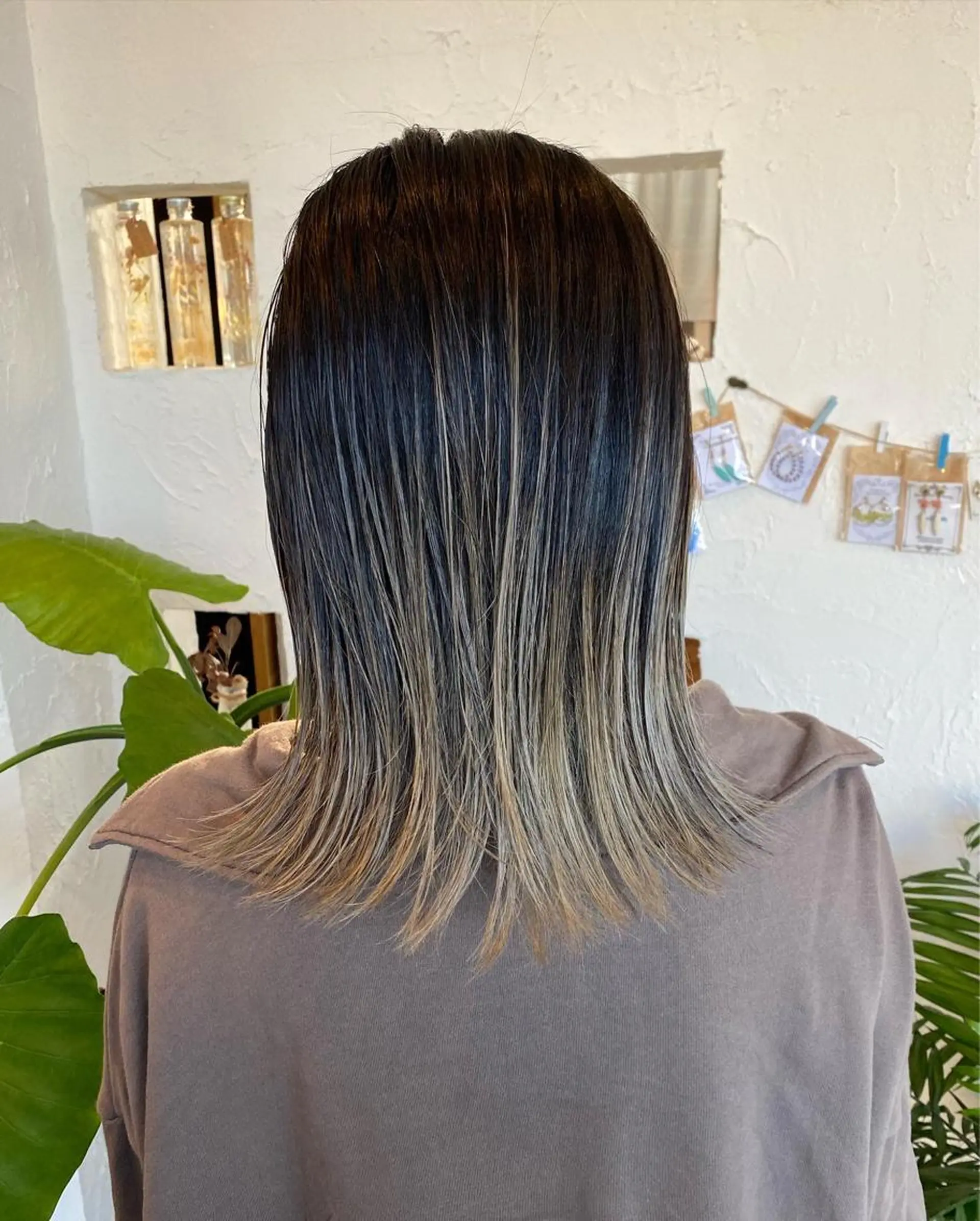 ミディアム カラー パーマ ヘアアレンジ メンズ キッズ 美容室 ソンリエのヘアスタイル