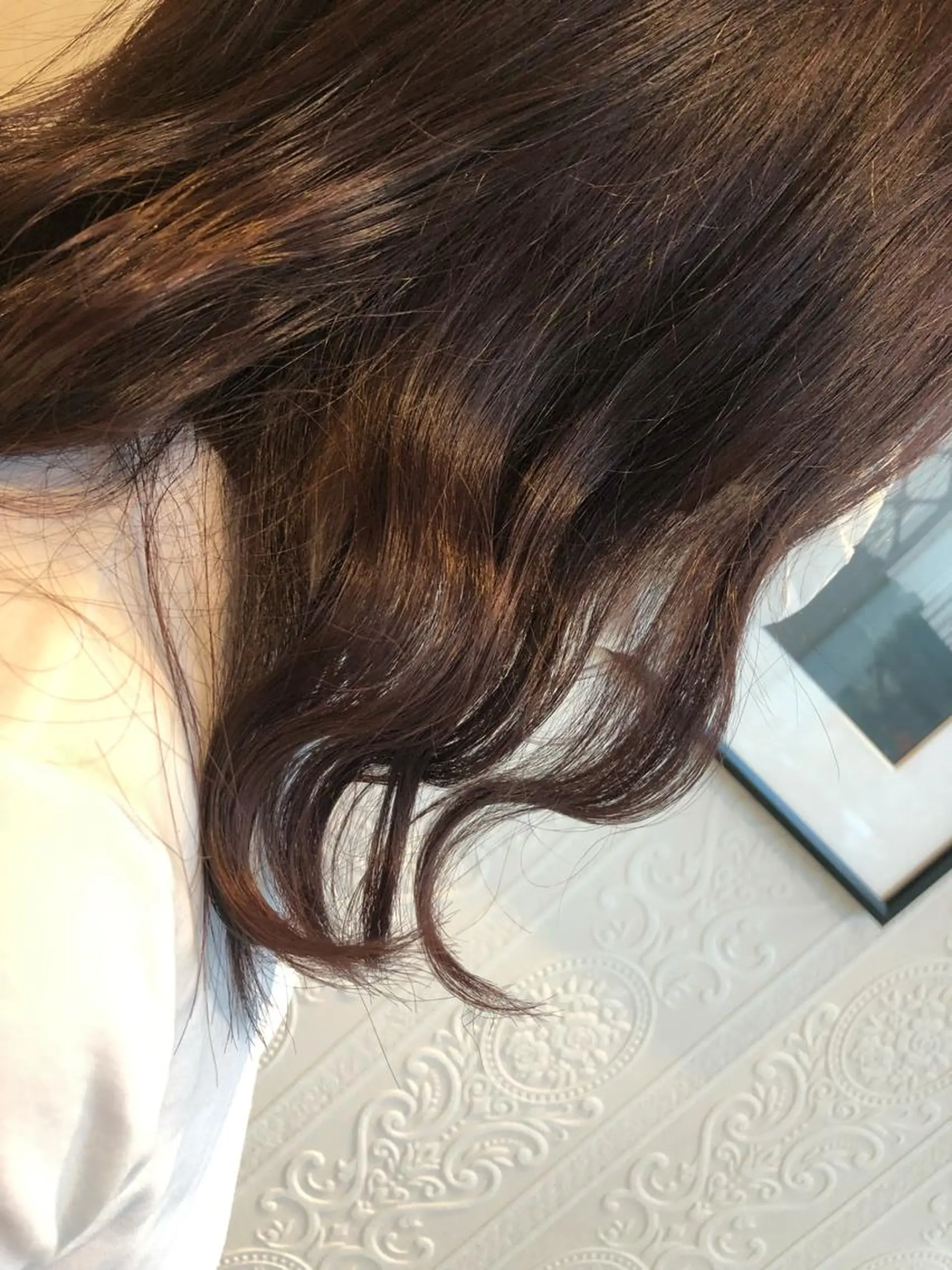 セミロング カラー 🍀富久 永梨🧸のヘアスタイル