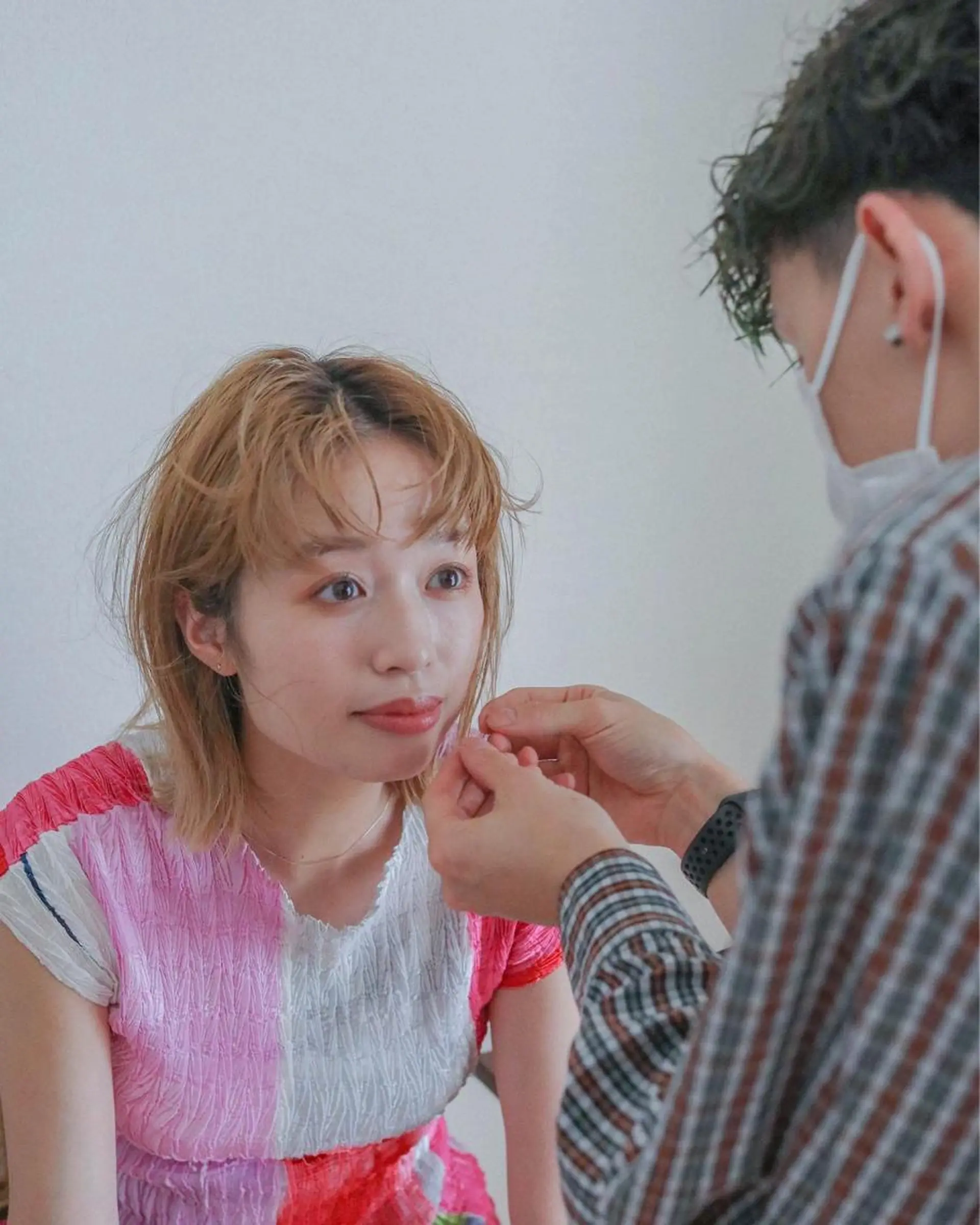 ミディアム 矢場町/栄/上前津/ 佐藤祐希のヘアスタイル