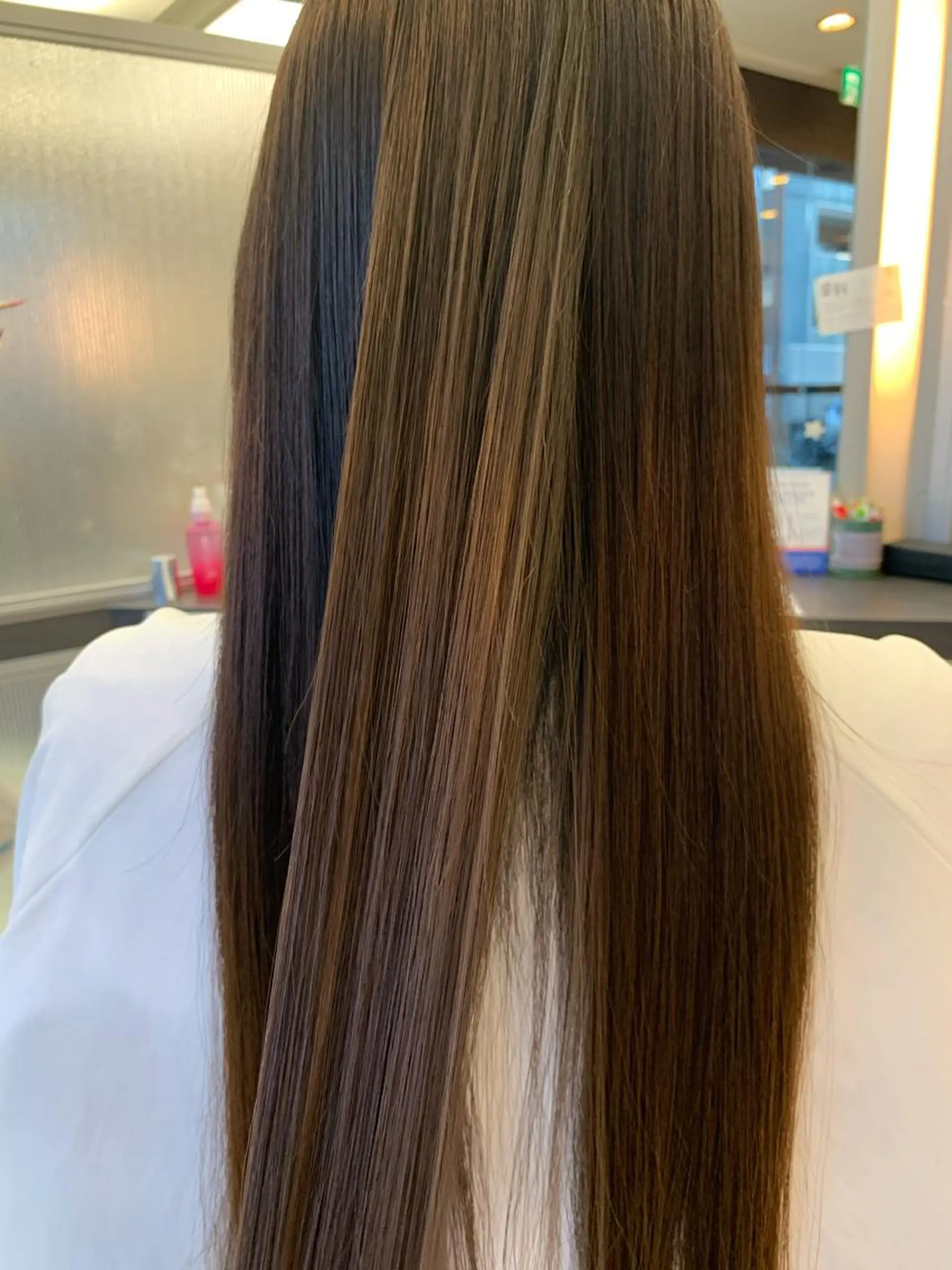 ロング トリートメント ウスイ ハルカのヘアスタイル