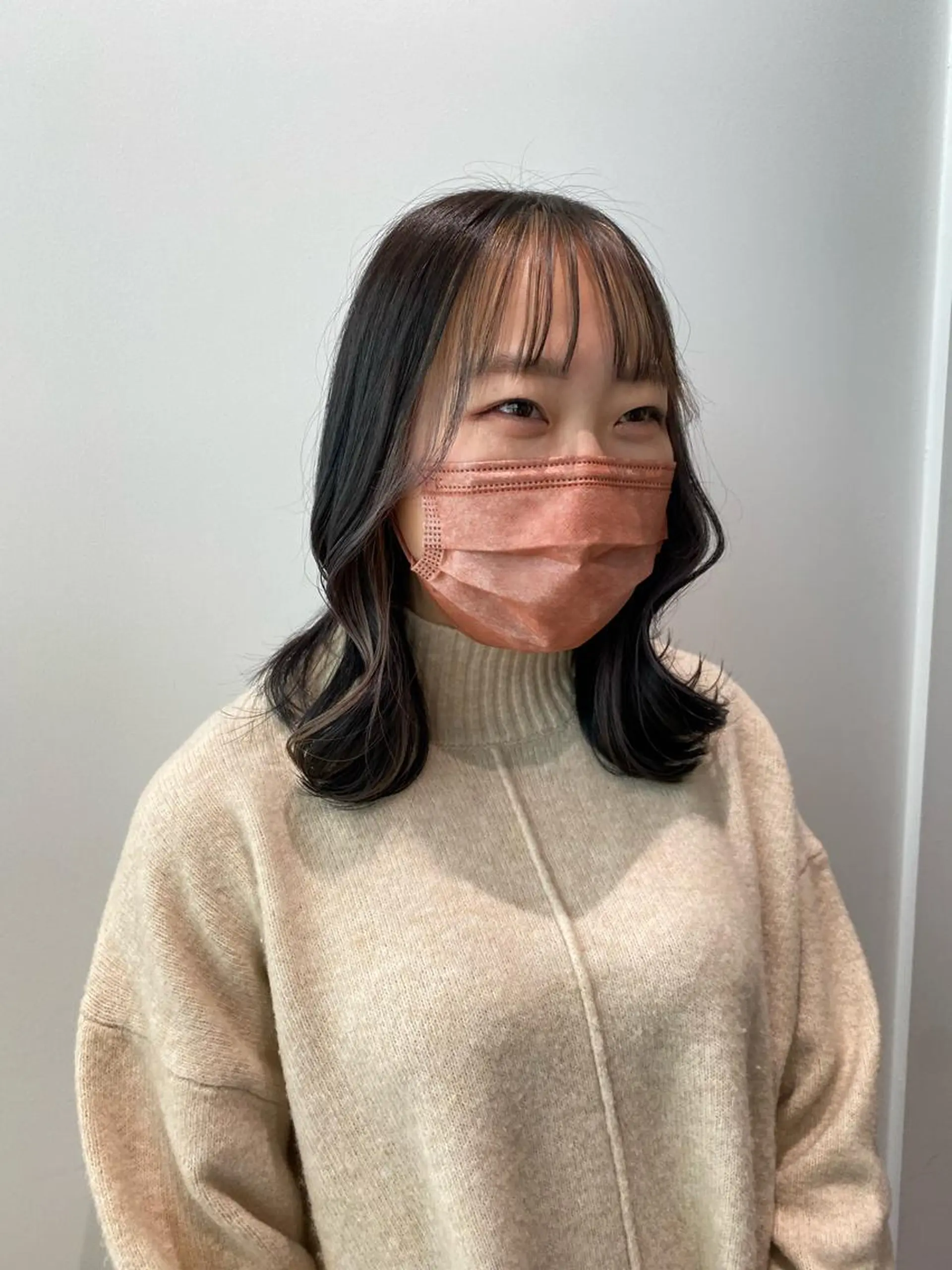 ミディアム カラー CURIO/南船場 /RIN💈🍎のヘアスタイル