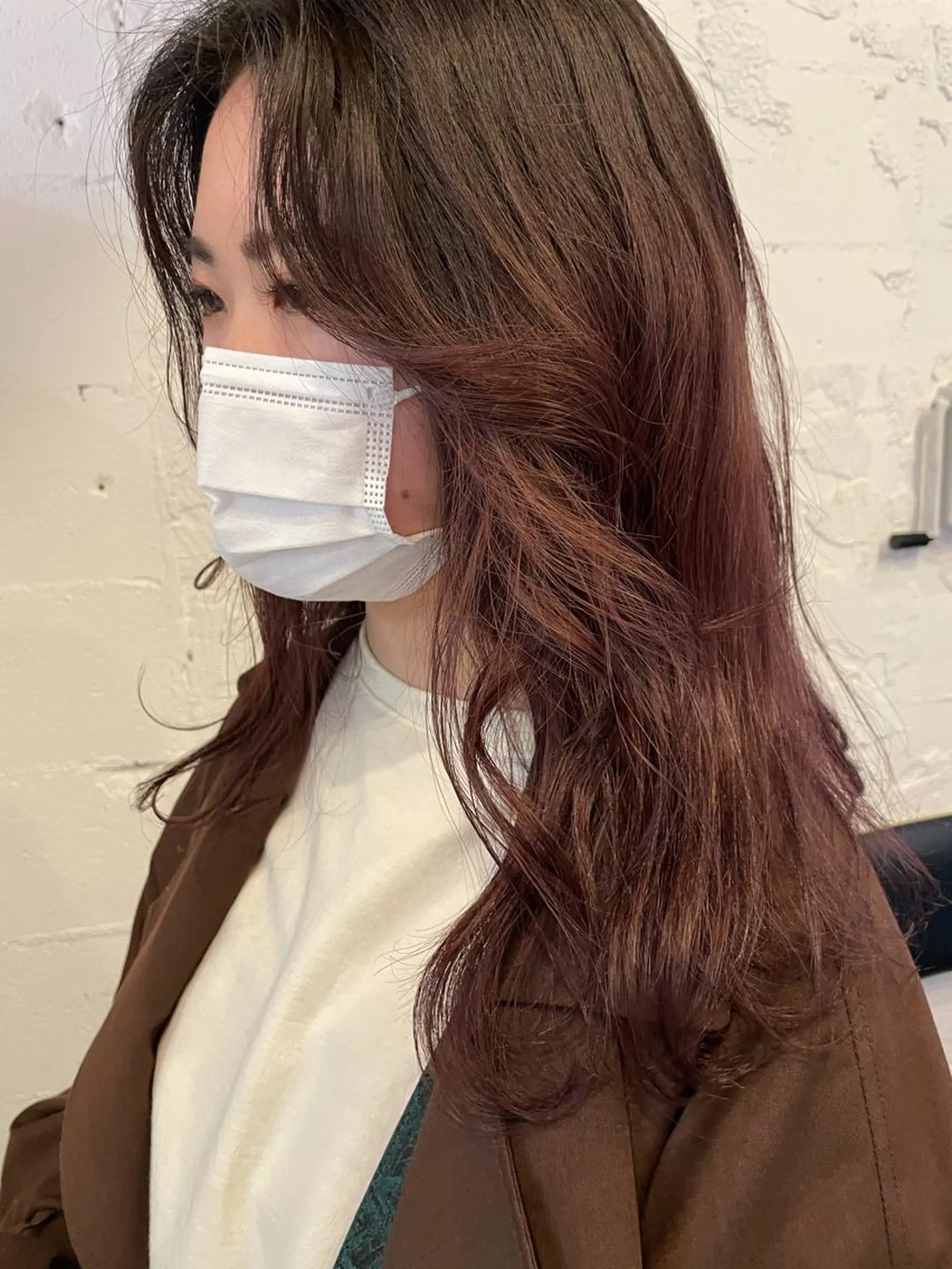 ロング カラー グラデーションカラー ピンクカラー SALOWIN下北沢所属・hazuki 🌝のヘアスタイル