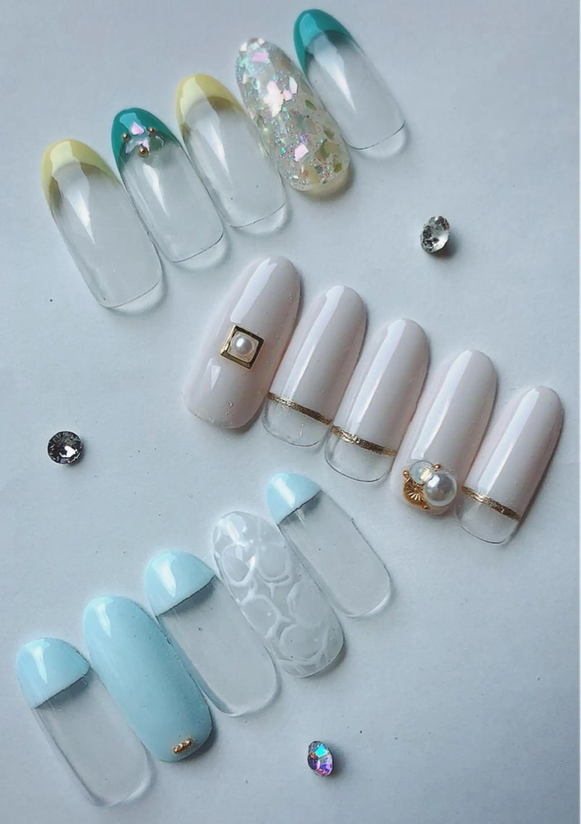 ネイル 夏ネイル 凛 リンのネイルデザイン