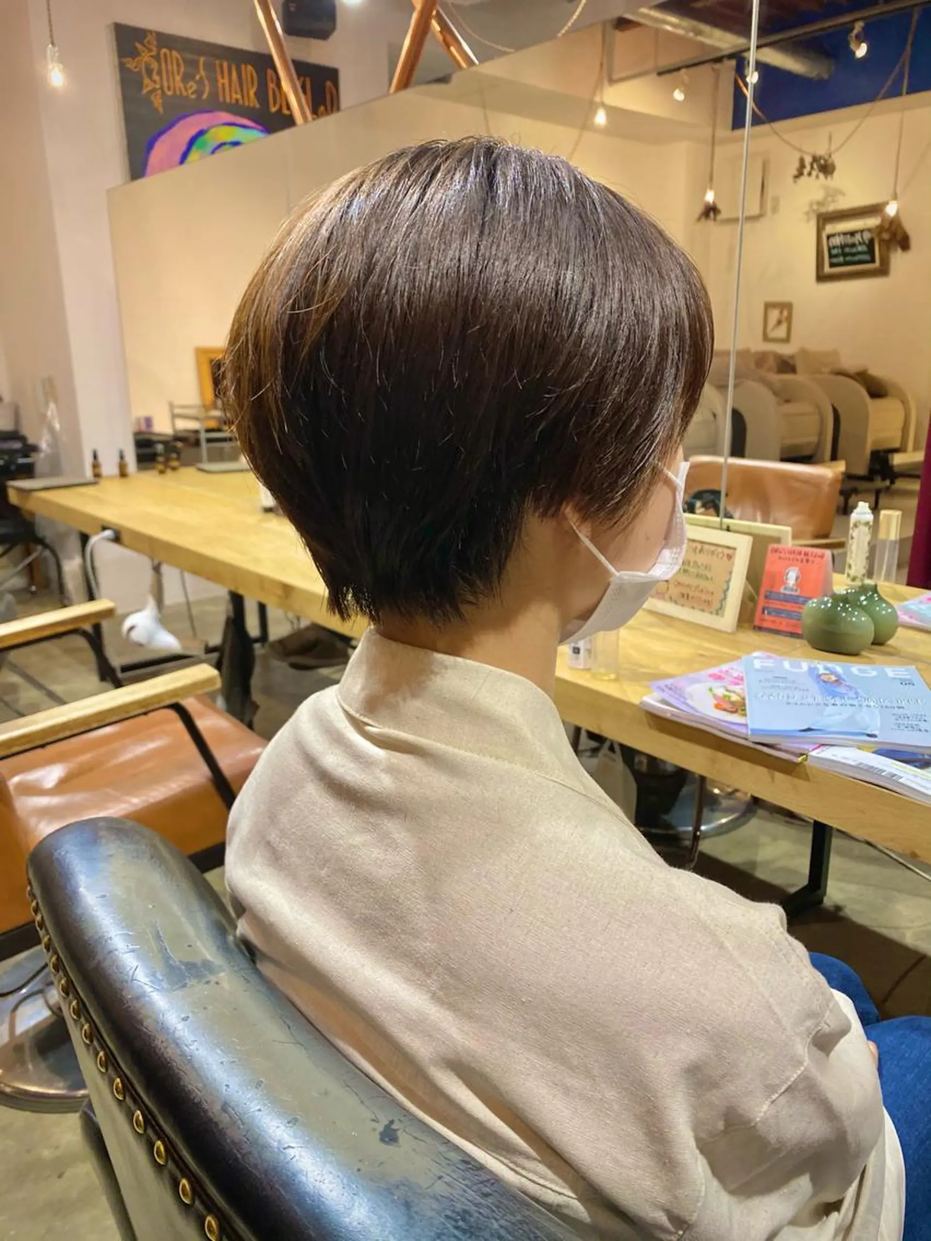 ショート 小日向 沙織のヘアスタイル