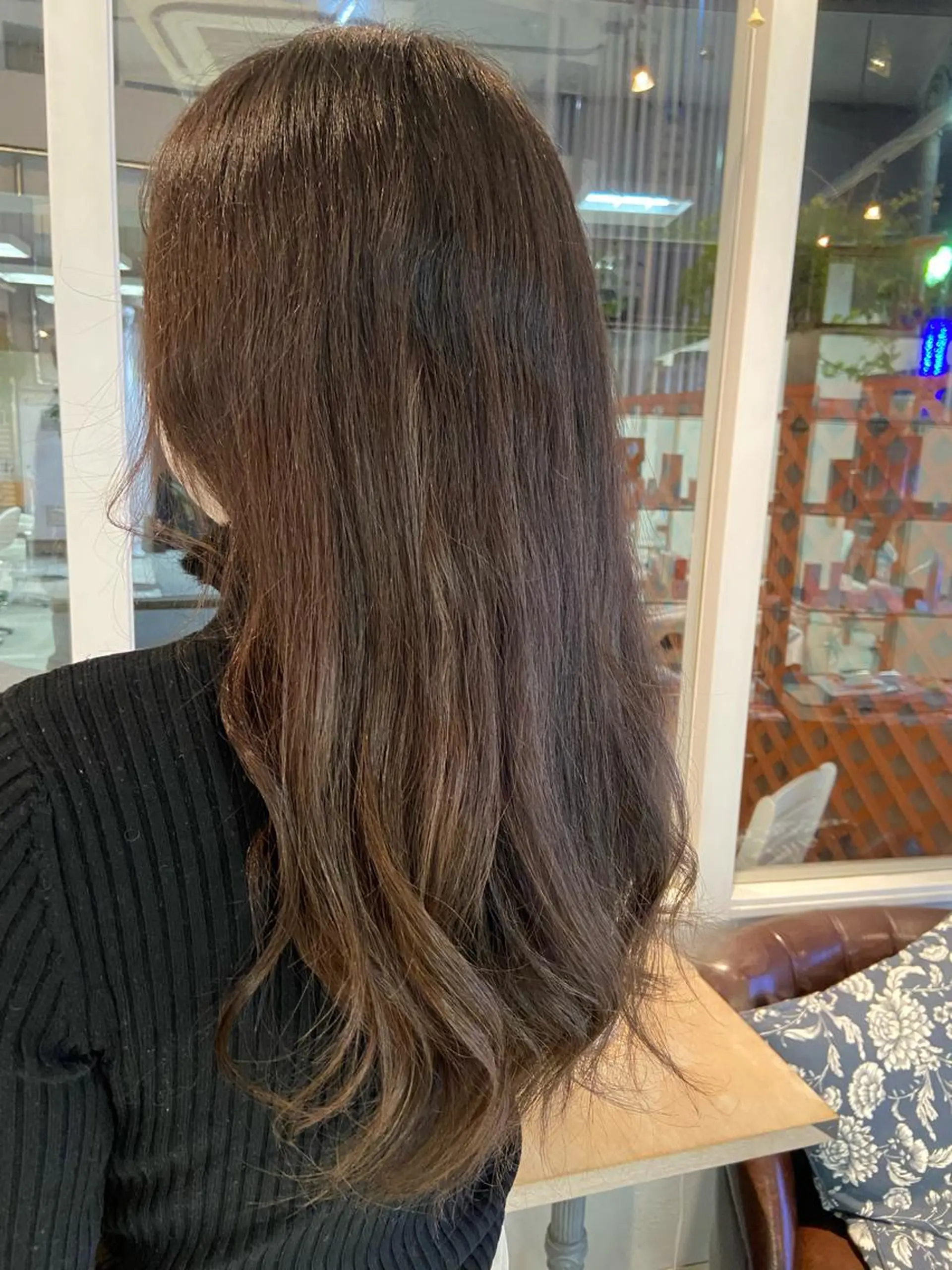 ロング カラー グラデーションカラー ヘアカラー トリートメント 菊地 美憂のヘアスタイル