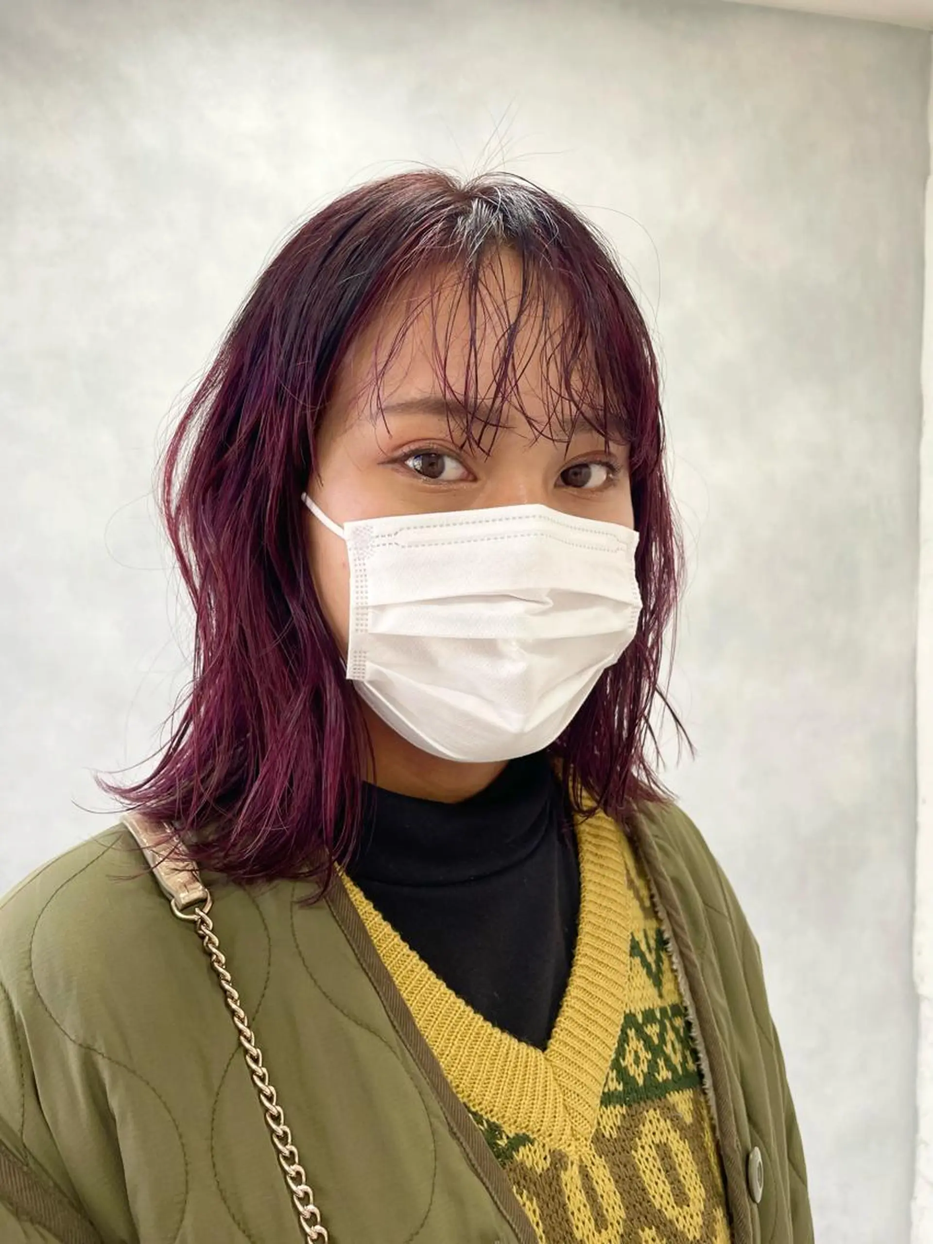 ミディアム カラー 艶ハイトーン👑♡ NATSUKIのヘアスタイル