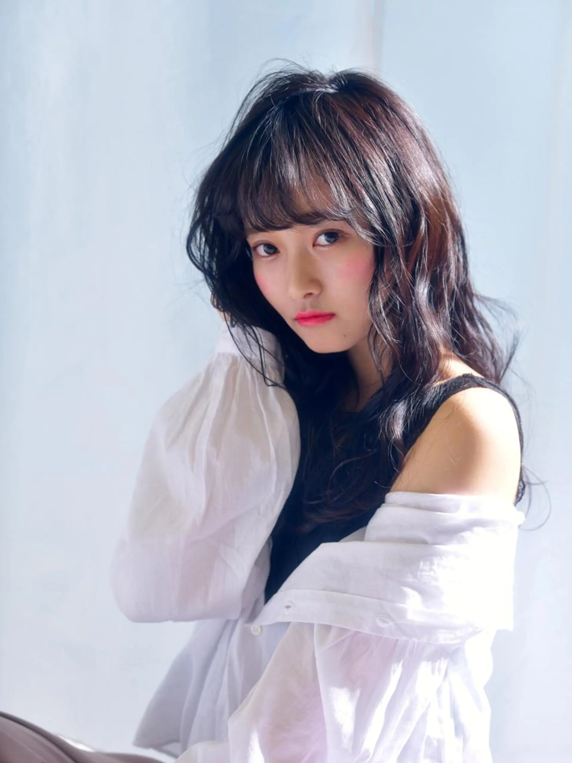 カラー RINA 🩵のヘアスタイル