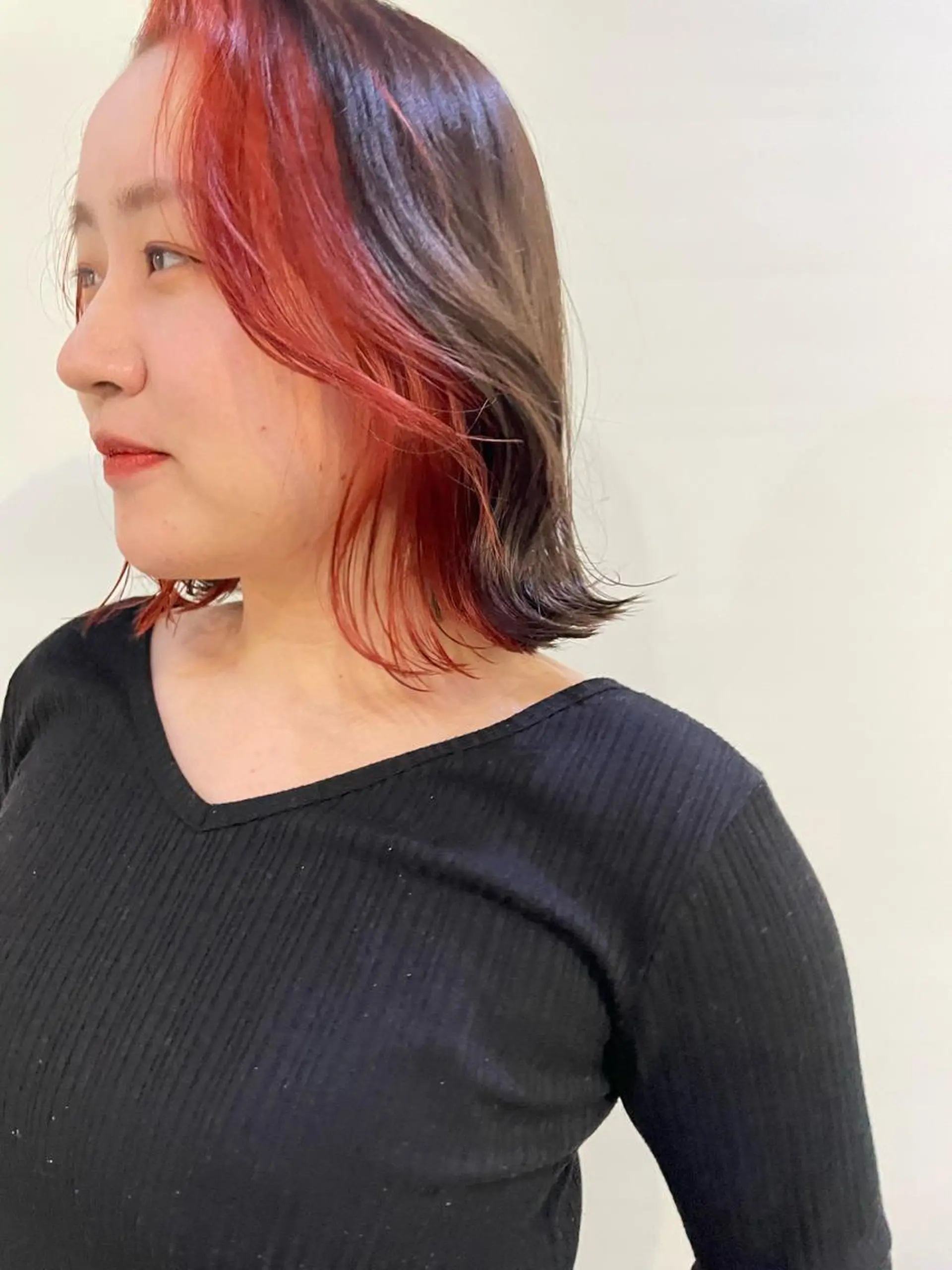 ショート カラー silo所属・silo MOKA 顔周りカット🦦のヘアスタイル