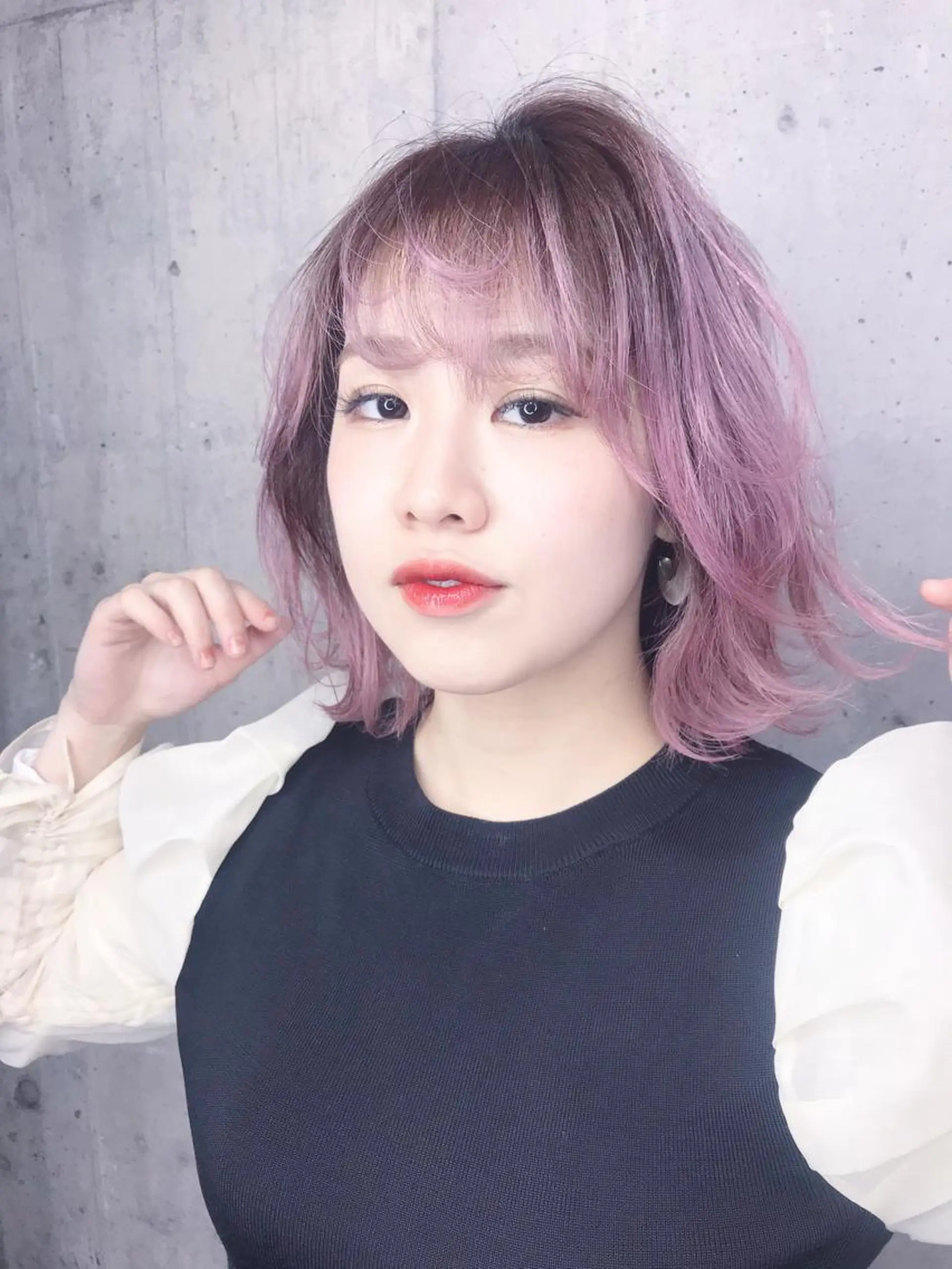 ショート カラー メンズブリーチカラー /パーマ ごーた立川のヘアスタイル