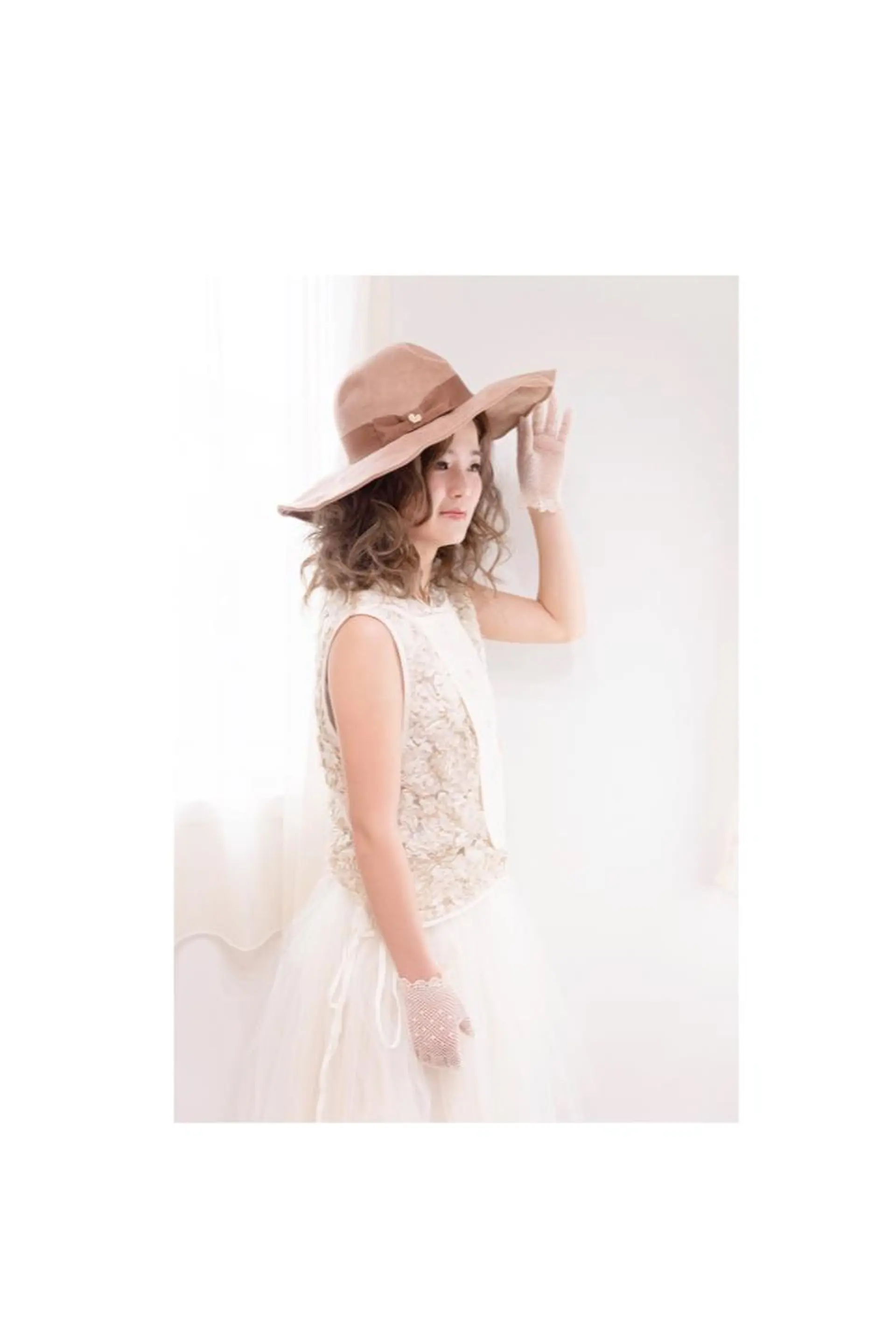 ヘアアレンジ 結婚式・ブライダル 野咲き 美容室のマツエク・マツパデザイン