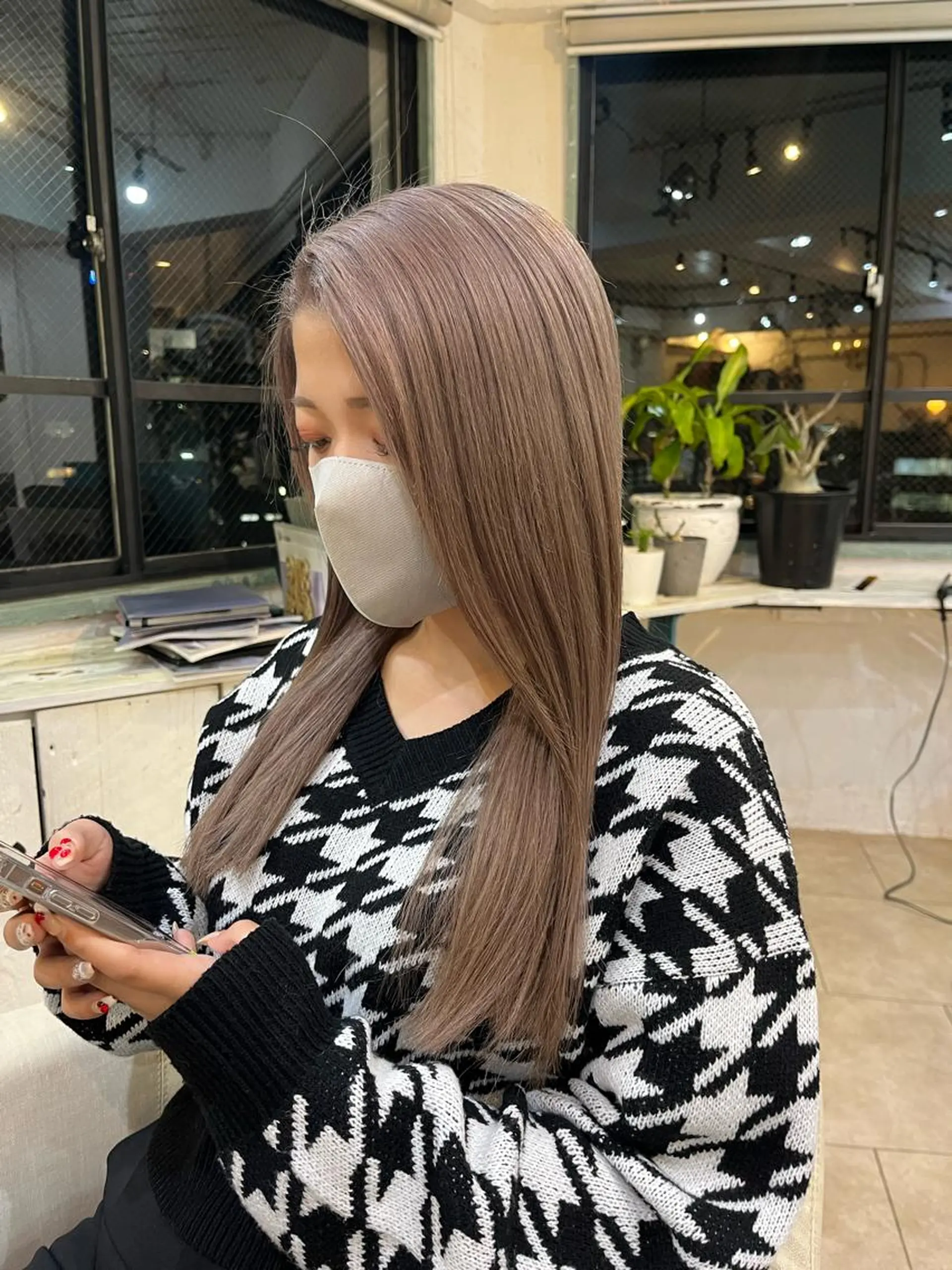 ロング カラー 💛ハイトーン💛 りむのヘアスタイル