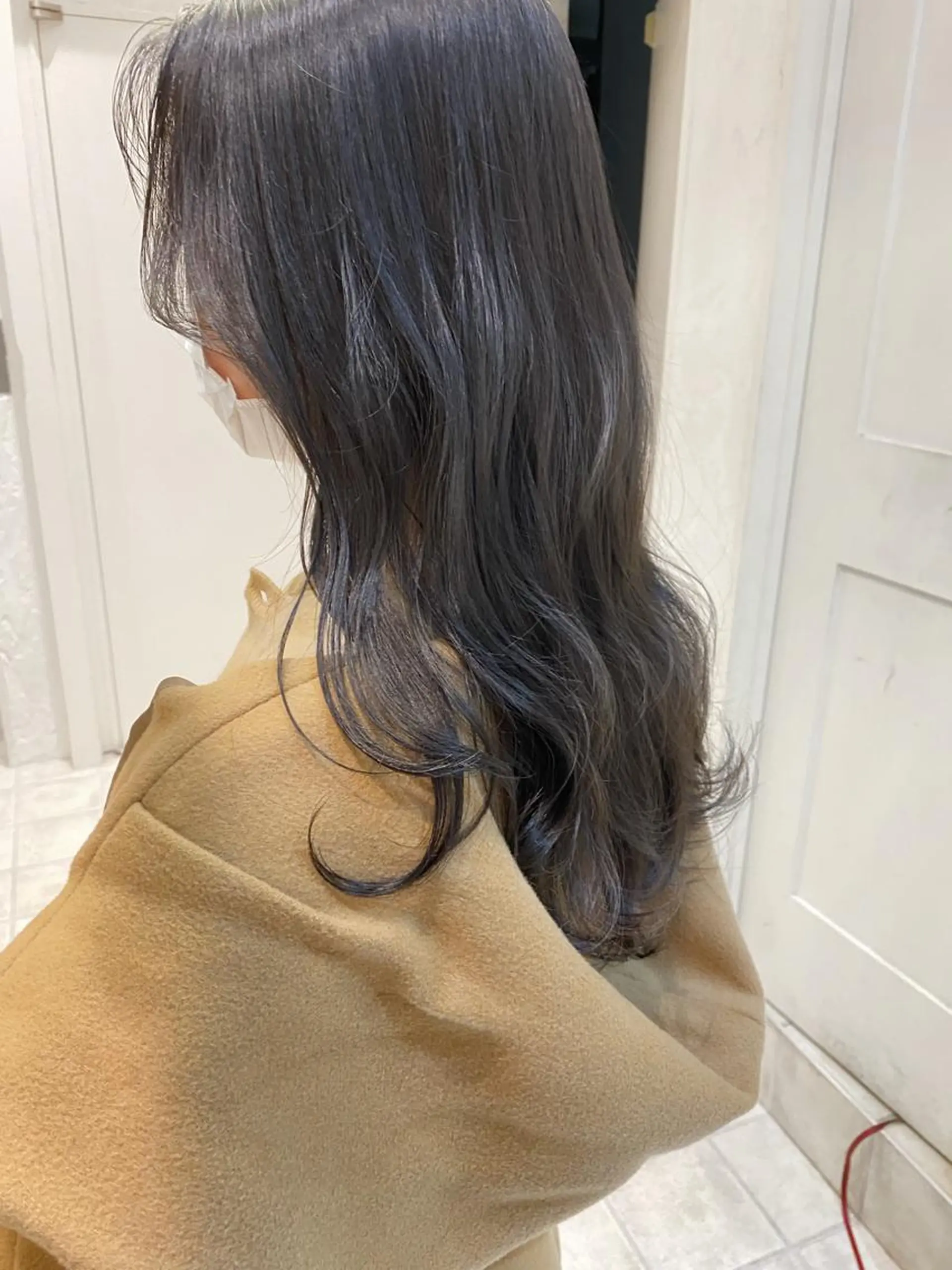 ロング カラー ブリーチ グレージュ ブリーチなしカラー 🌟アレンジが似合う カラー🌟Rumiのヘアスタイル