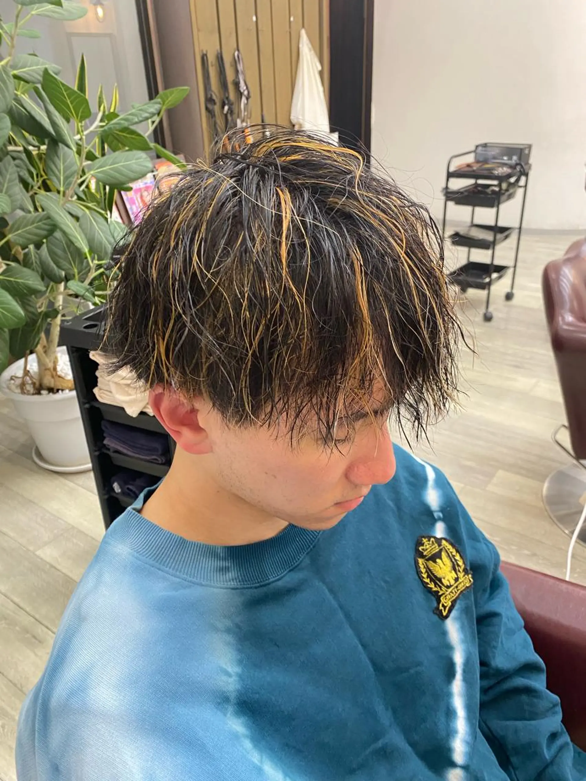 メンズ 足利/透明感カラー/ GRACE/りおのヘアスタイル