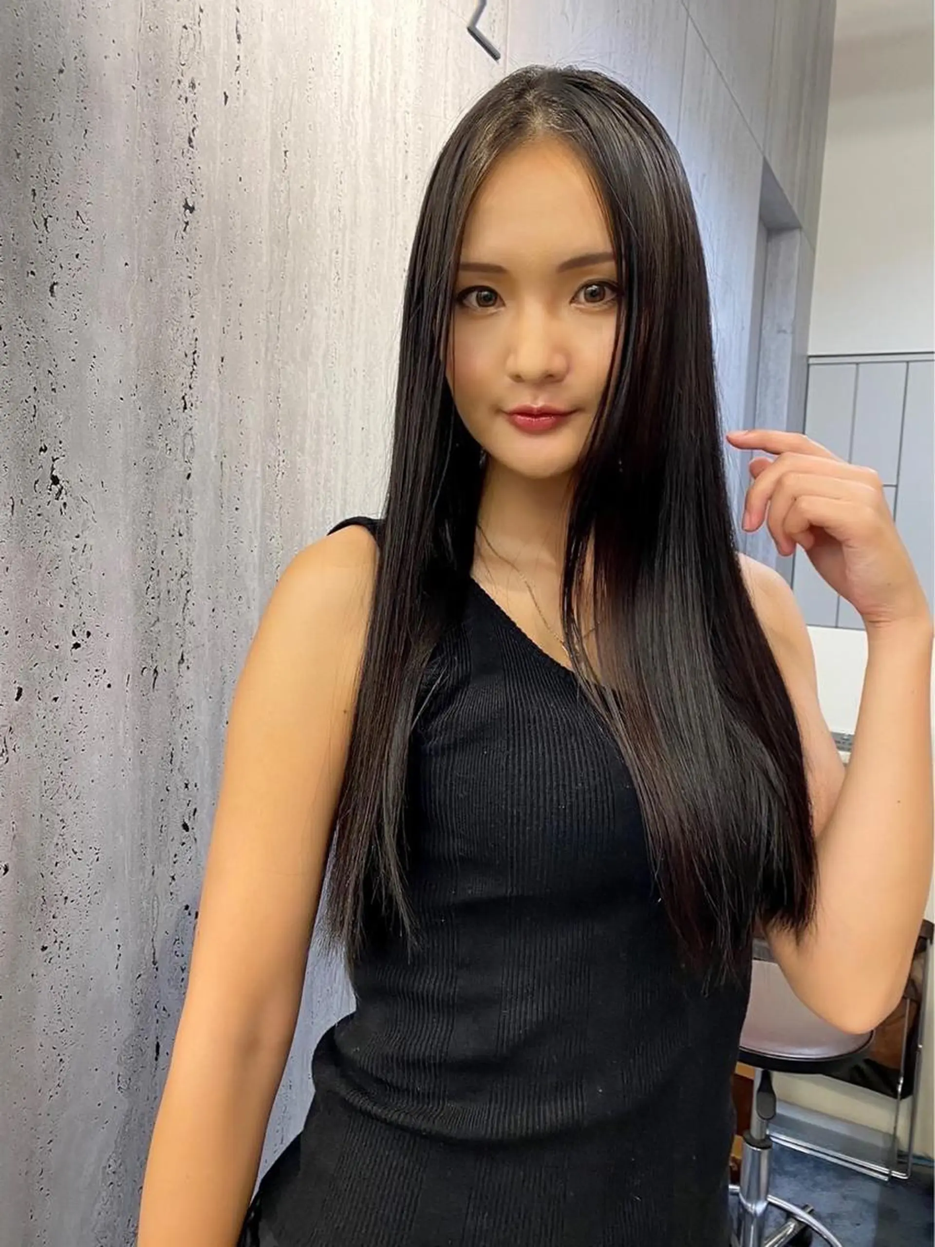 ロング ヘアアレンジ ロング ✨似合わせカラー 阿部賢✨のヘアスタイル