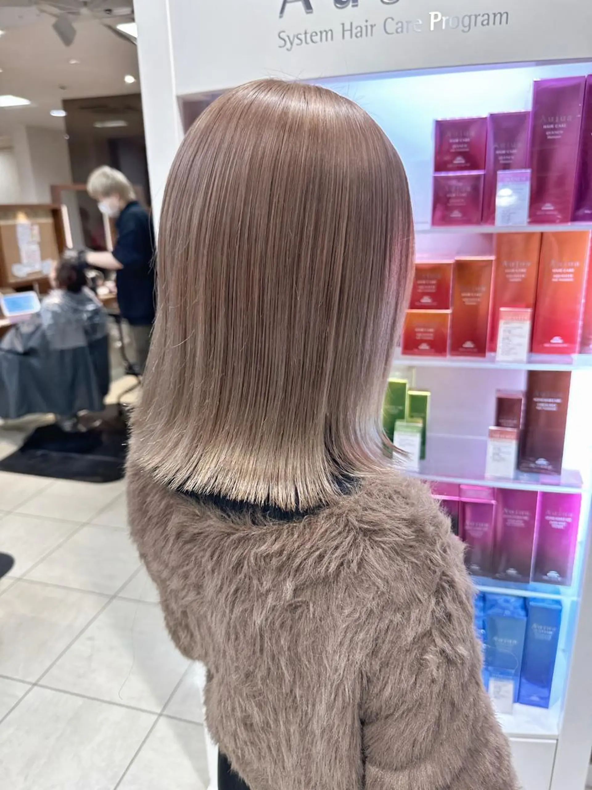 ミディアム カラー ブリーチ指名No.1 Daikiのヘアスタイル