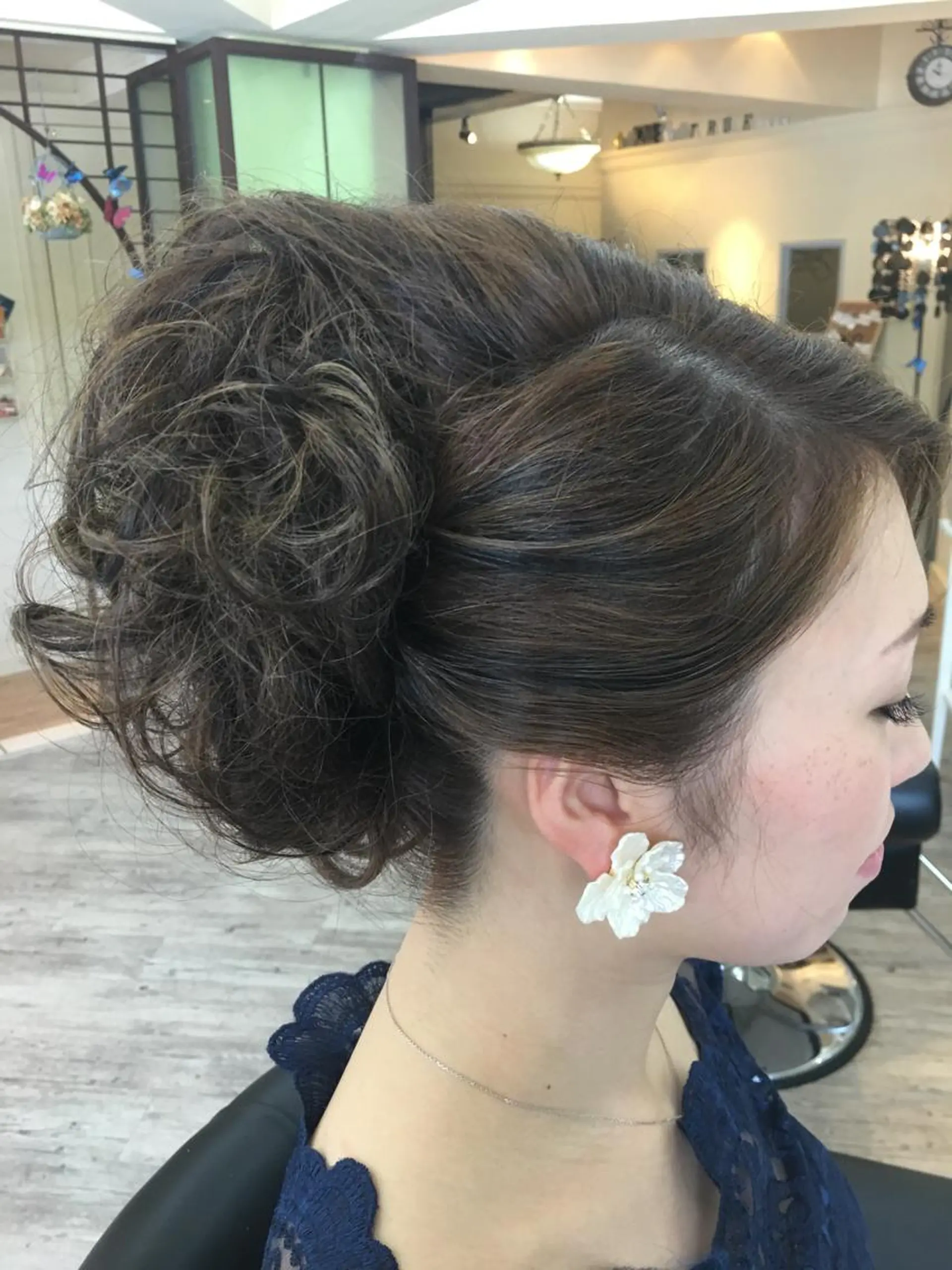 ロング ヘアアレンジ 鶴見 和美のヘアスタイル