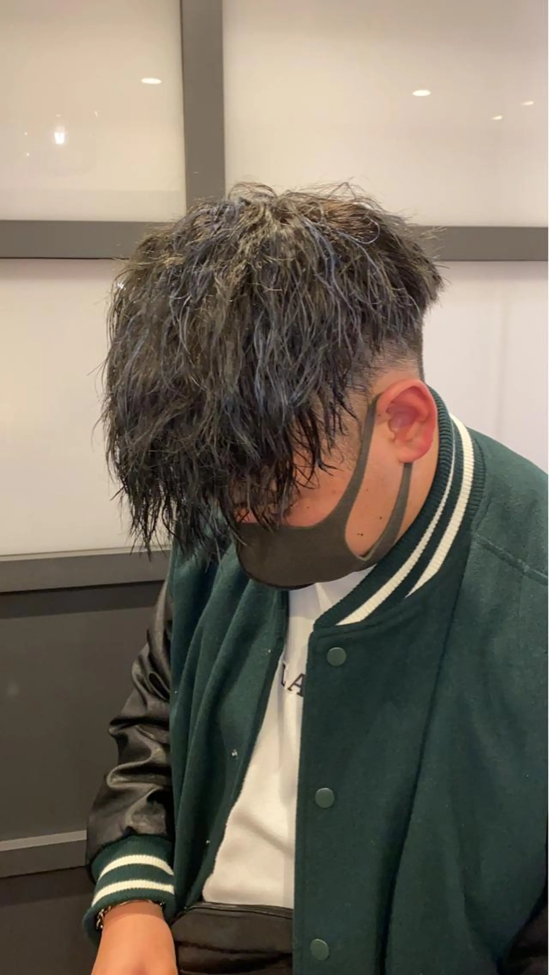 ショート カラー パーマ メンズ CIEL天六店所属・CIEL天六店 三上春のヘアスタイル