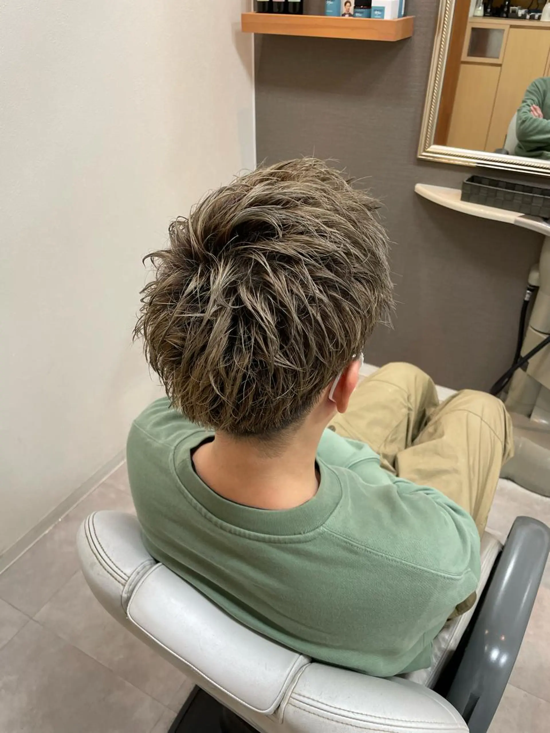 ショート メンズ ショートヘア Ren 韓国風のヘアスタイル