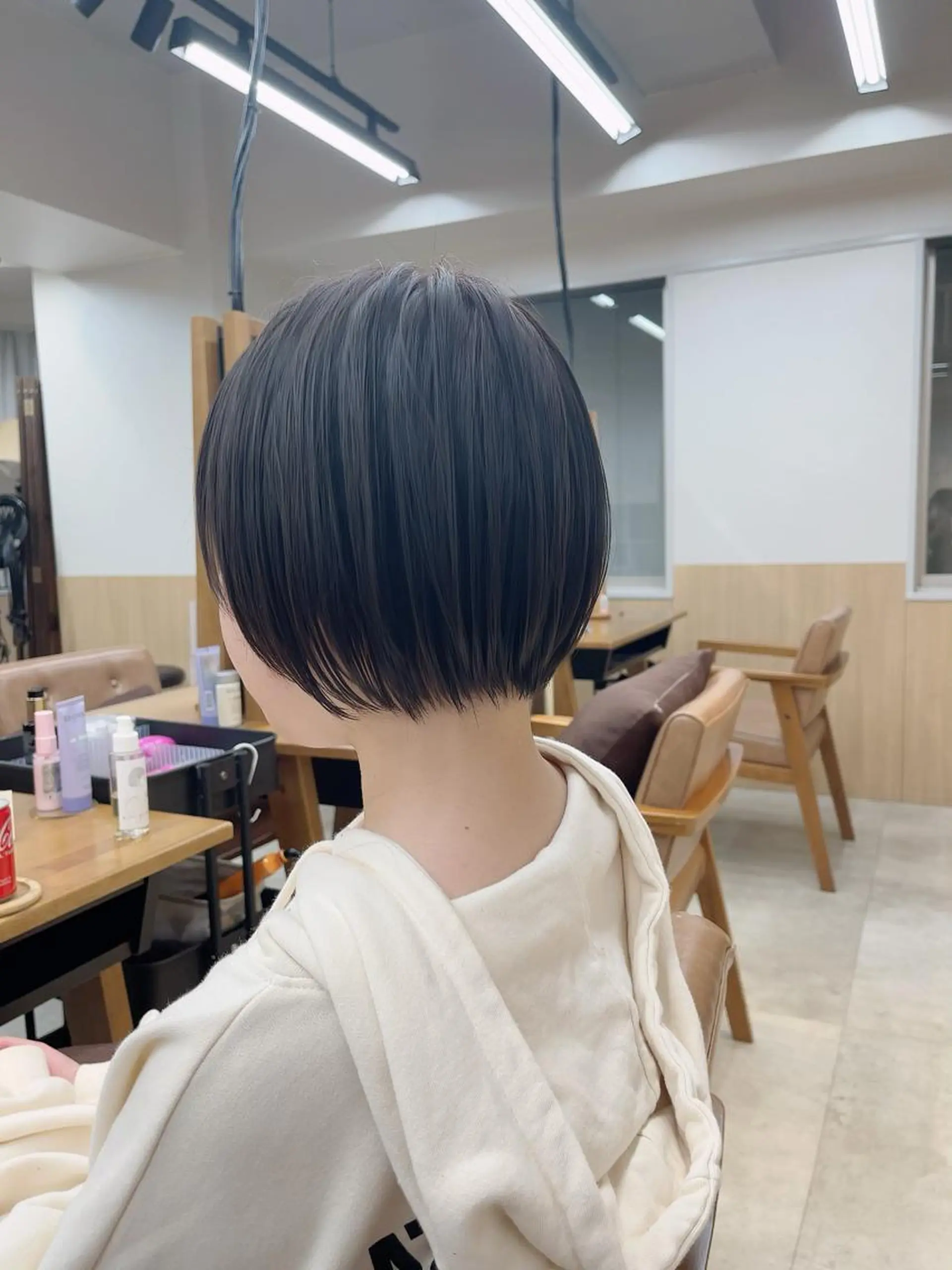 ショート ショートボブ ボブ ショートヘア 巣山 竜一のヘアスタイル