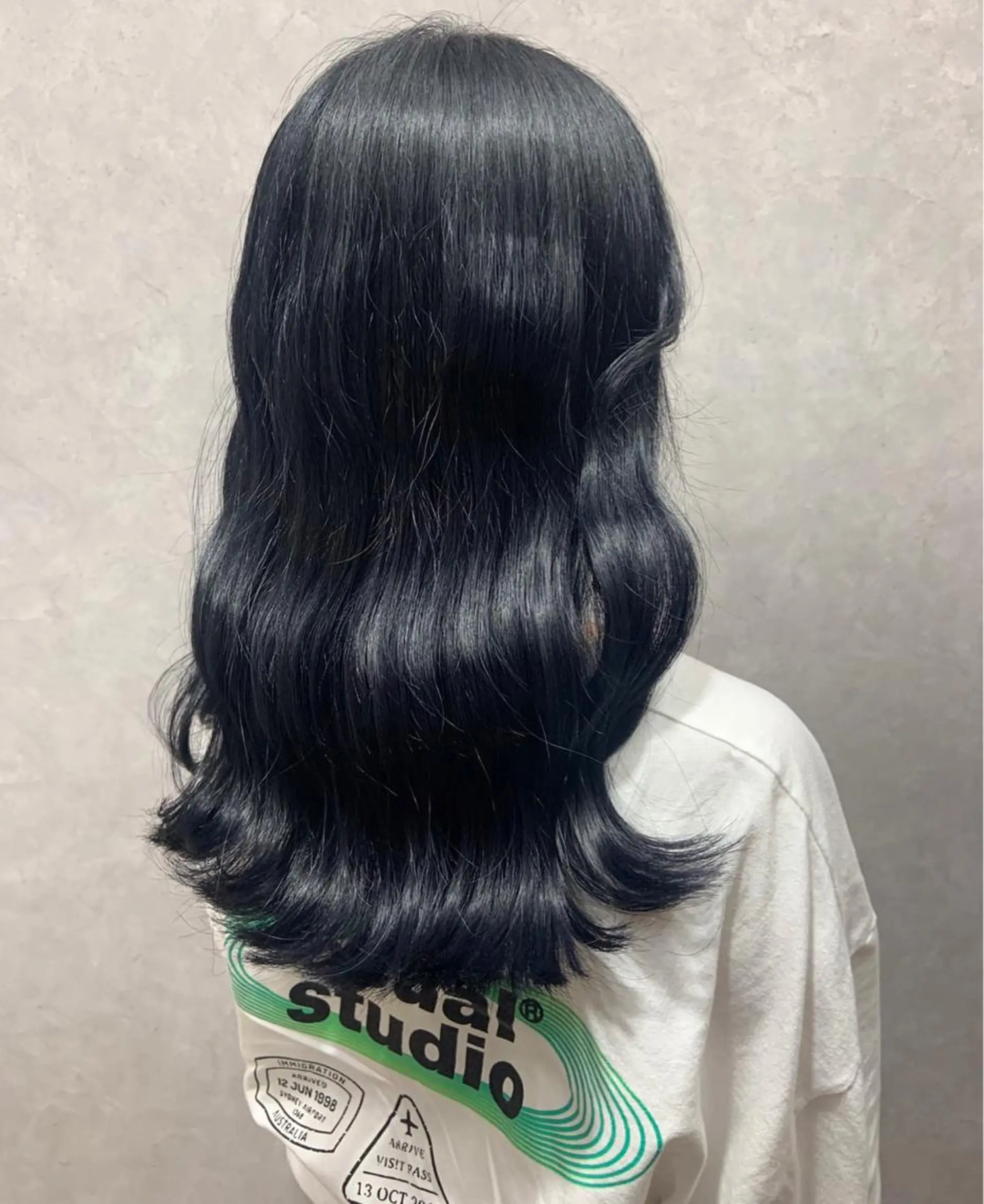 セミロング トリートメント ヘアセット 👑毛流れ、艶髪◉ 縮毛矯正錦糸町ヒガシのヘアスタイル