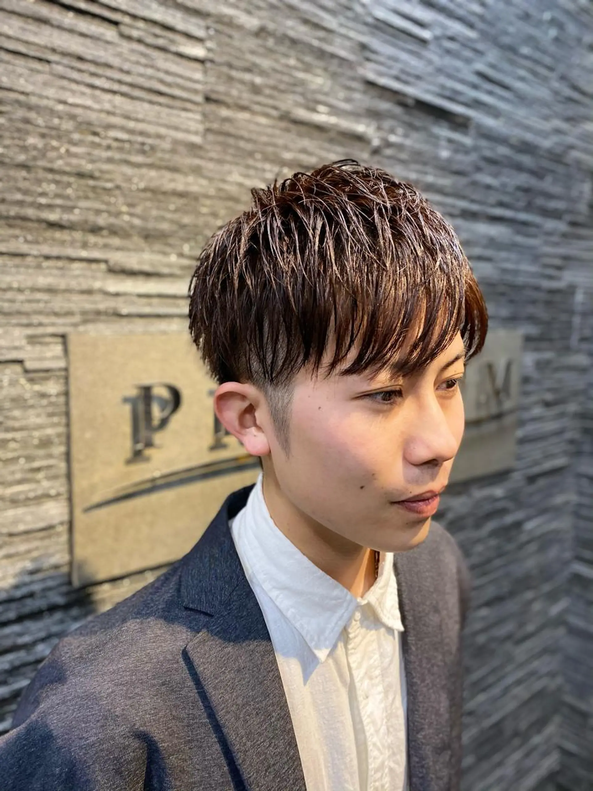ショート メンズ 山田 哲平のヘアスタイル