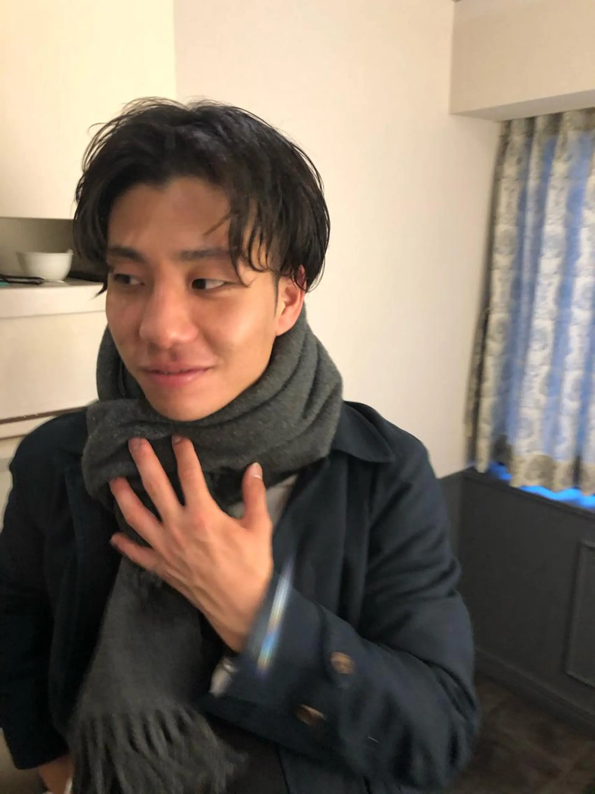 ミディアム パーマ メンズ  LAVIE　NEW STANDARD BARBER所属・【メンズ特化サロン】 【サロモ特別価格】のヘアスタイル