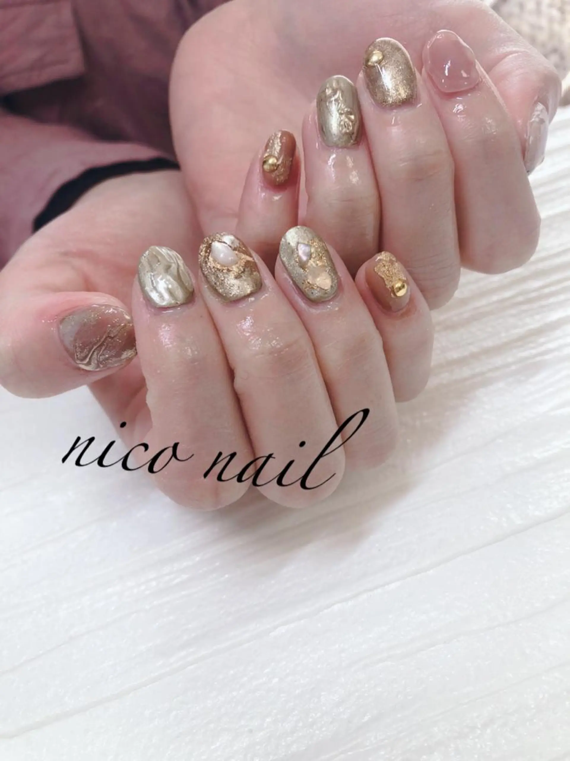 ネイル 香芝市ネイルサロン nico nailのネイルデザイン