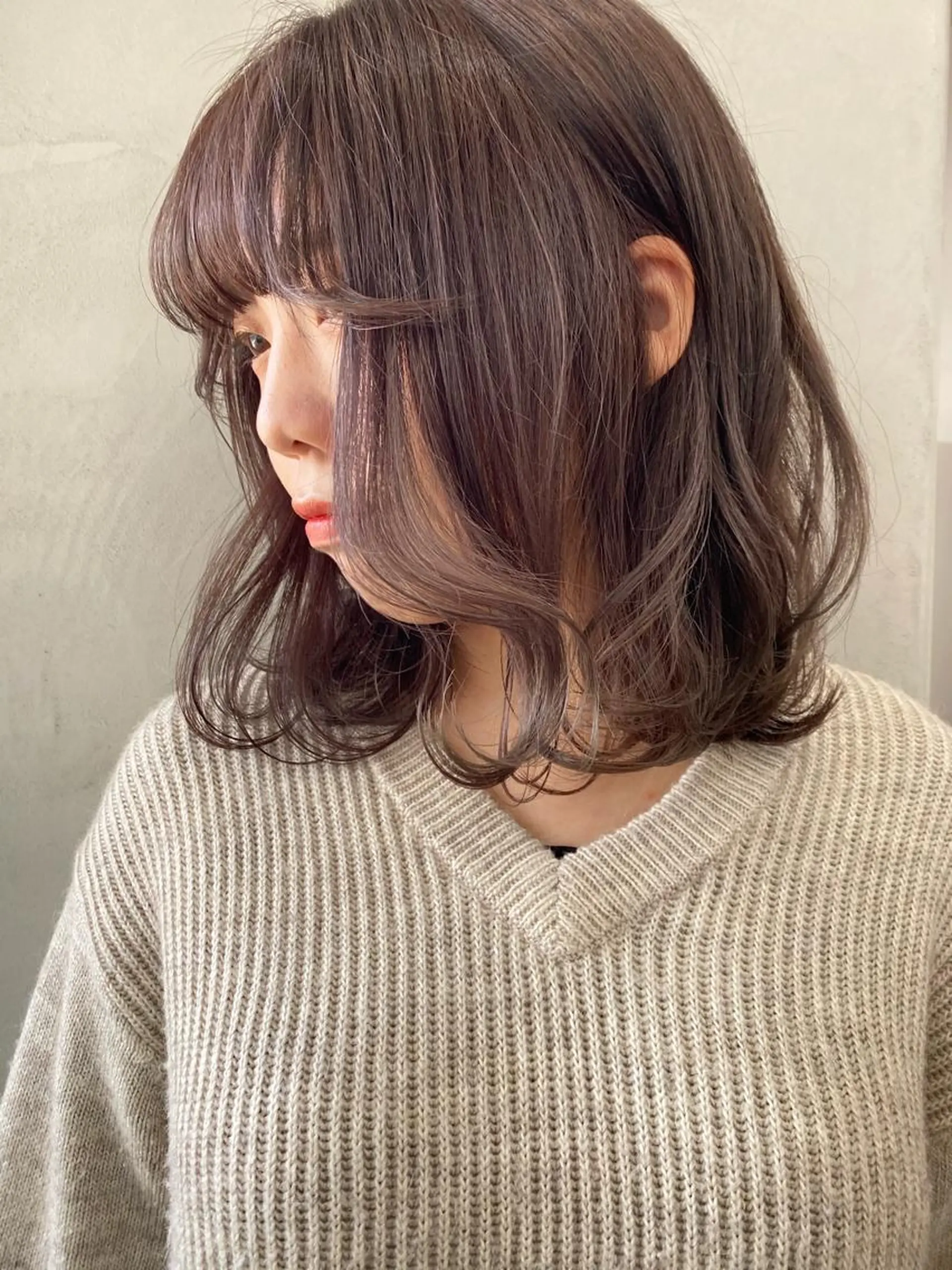 ミディアム EKOLU所属・髪質改善サロン🫧 戎谷栞菜のヘアスタイル