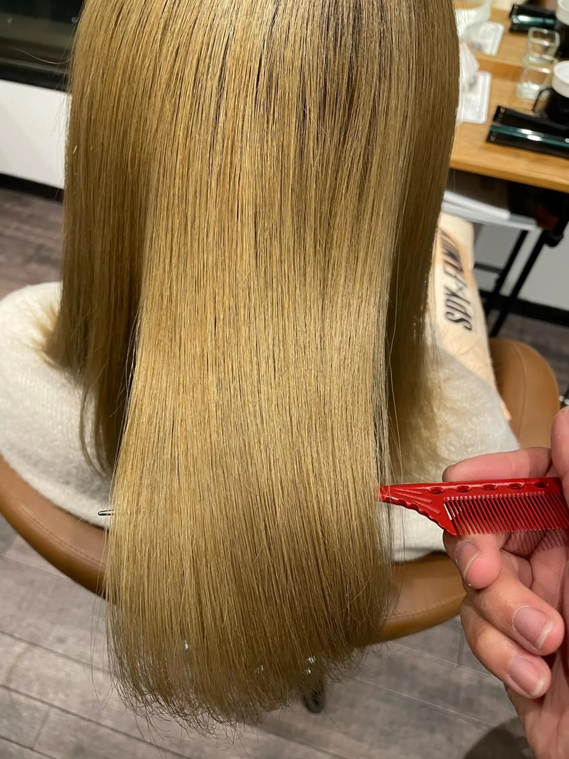 ミディアム トリートメント Mavie hair所属・髪質改善×潤艶カラー ⭐️岡田崇彰のヘアスタイル