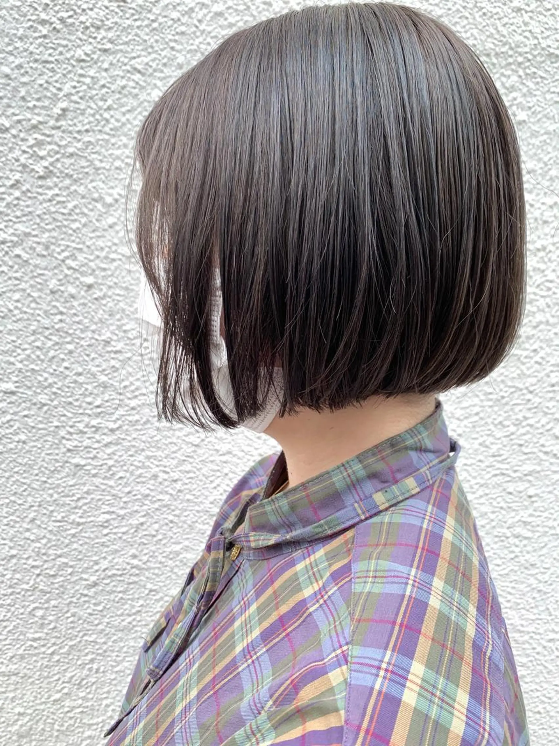 ショート カラー 透明感カラー カット ヘアカラー トリートメント よしだ とおいのヘアスタイル