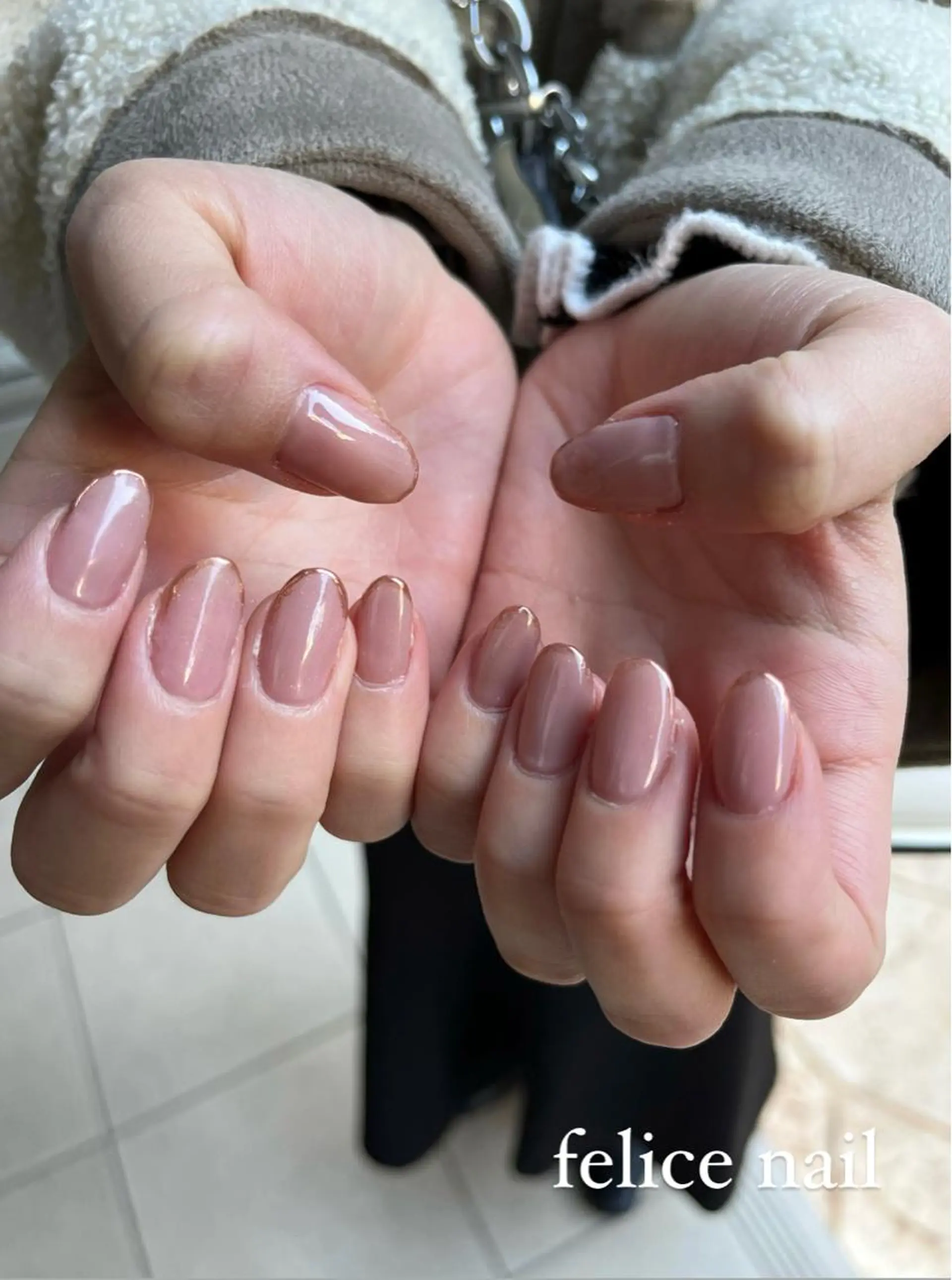ネイル フレンチネイル felice nailのネイルデザイン