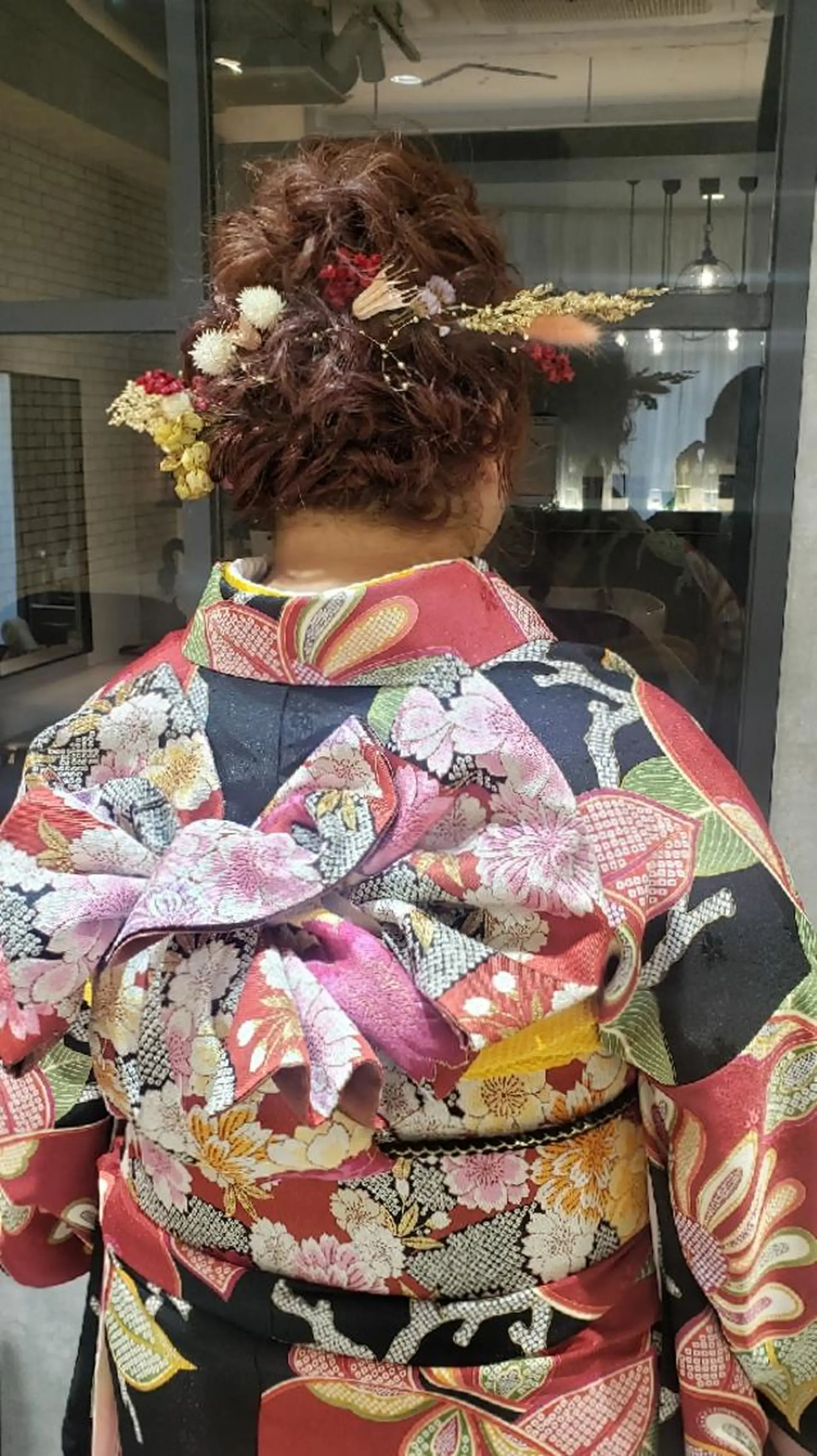 着付け arrow🖤 もえみのヘアスタイル